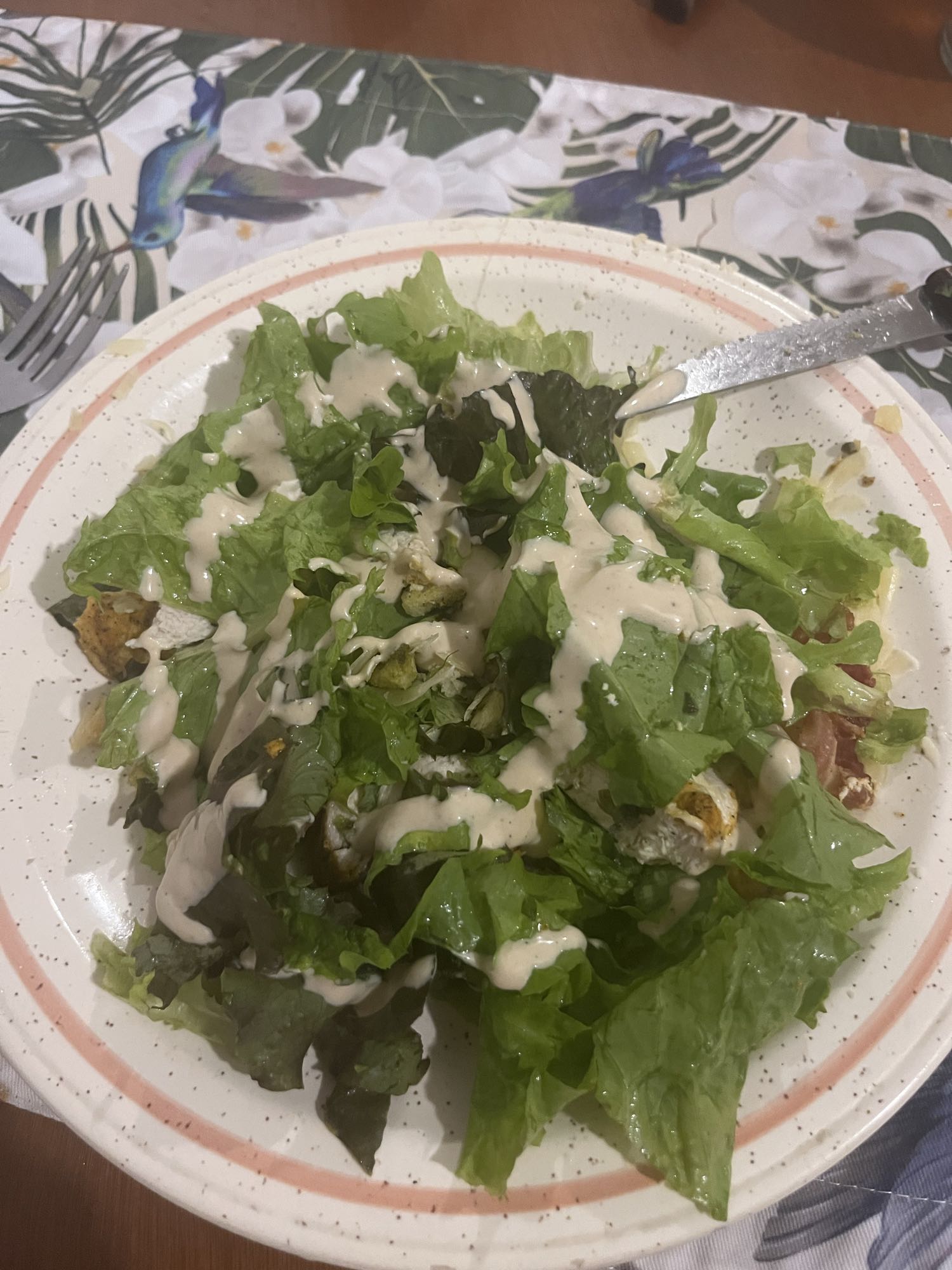 Ensalada César sencilla