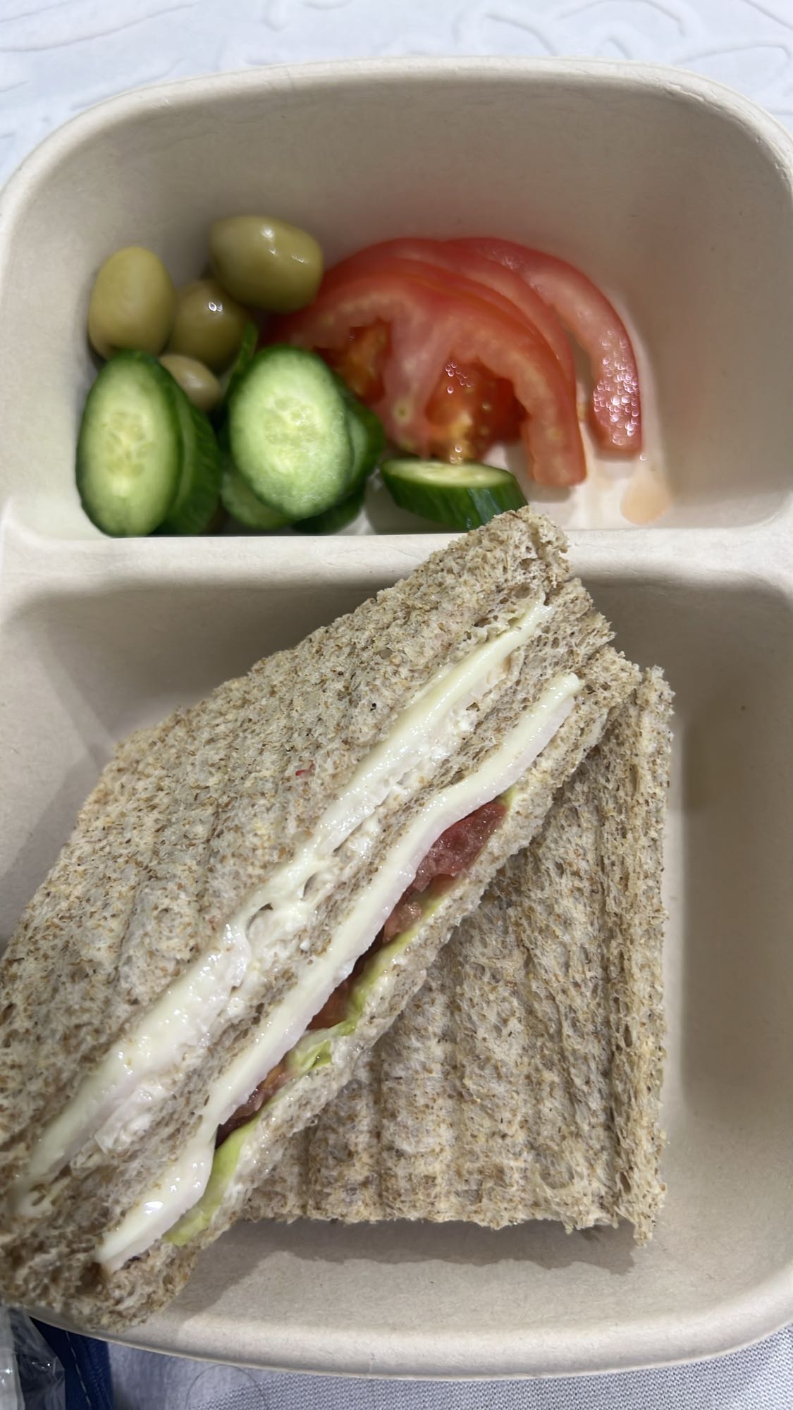 Whole Wheat Sandwich Plate