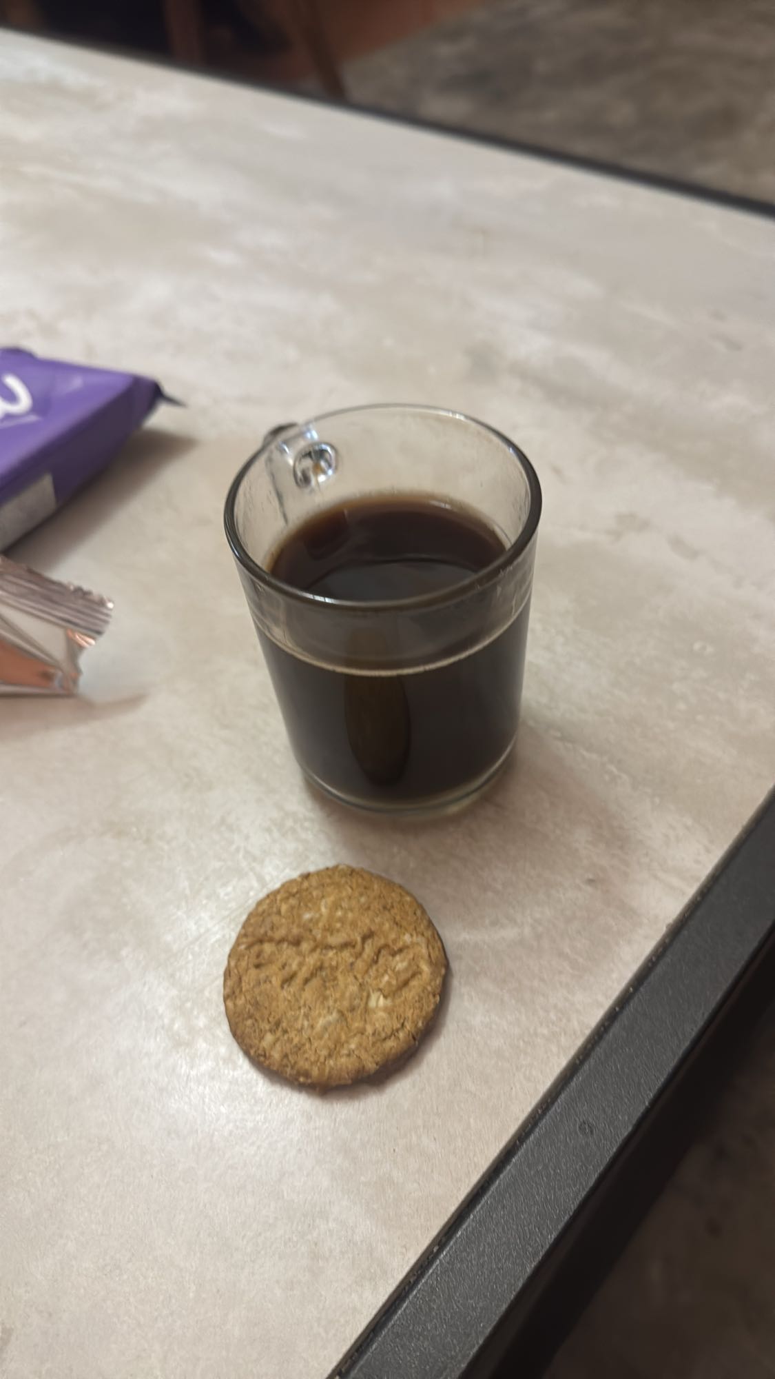 печенье с черным кофе