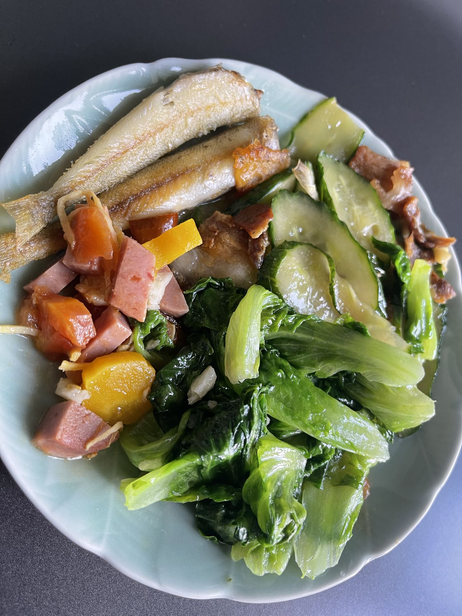 Fish and Veggie Plate