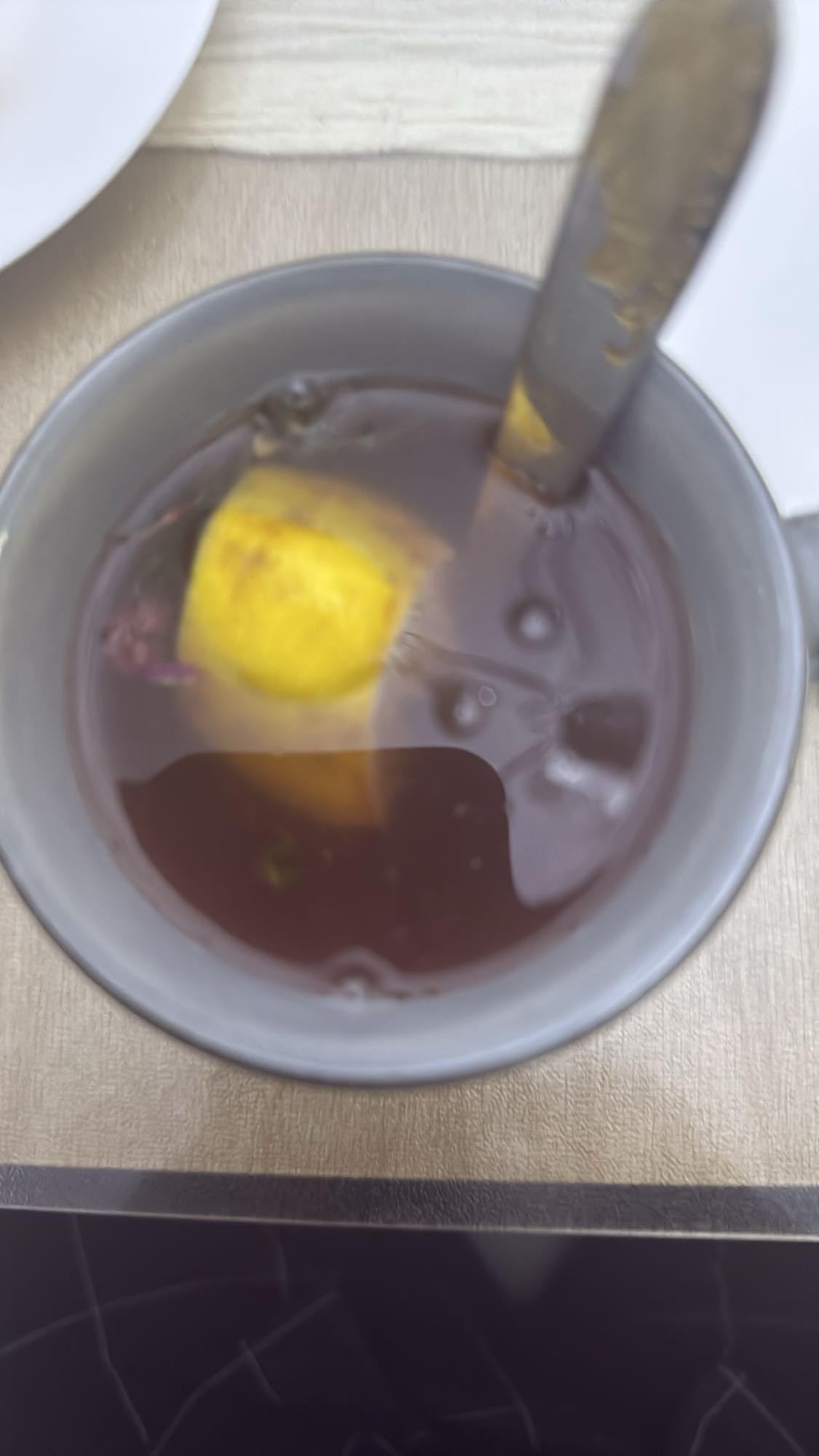 чай с лимоном