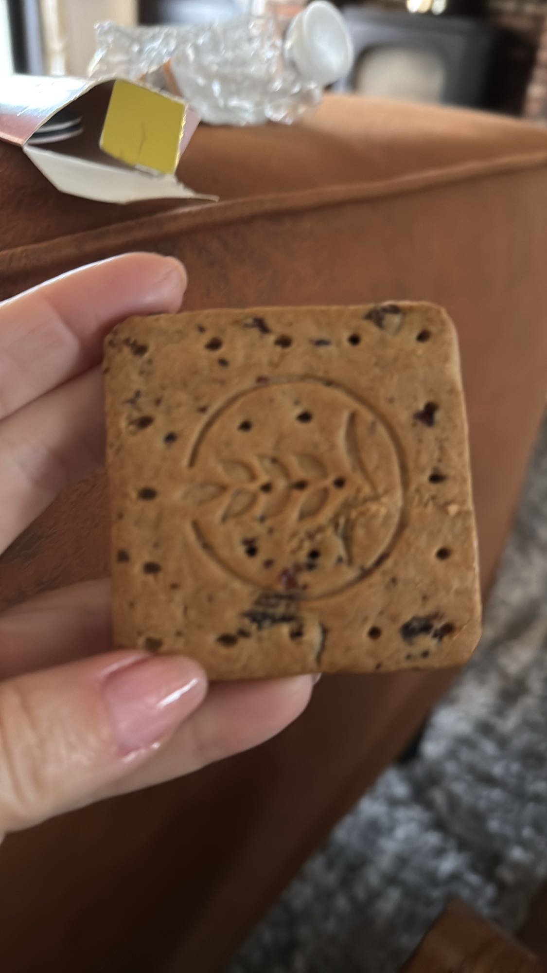 volkoren rozijnenkoekje