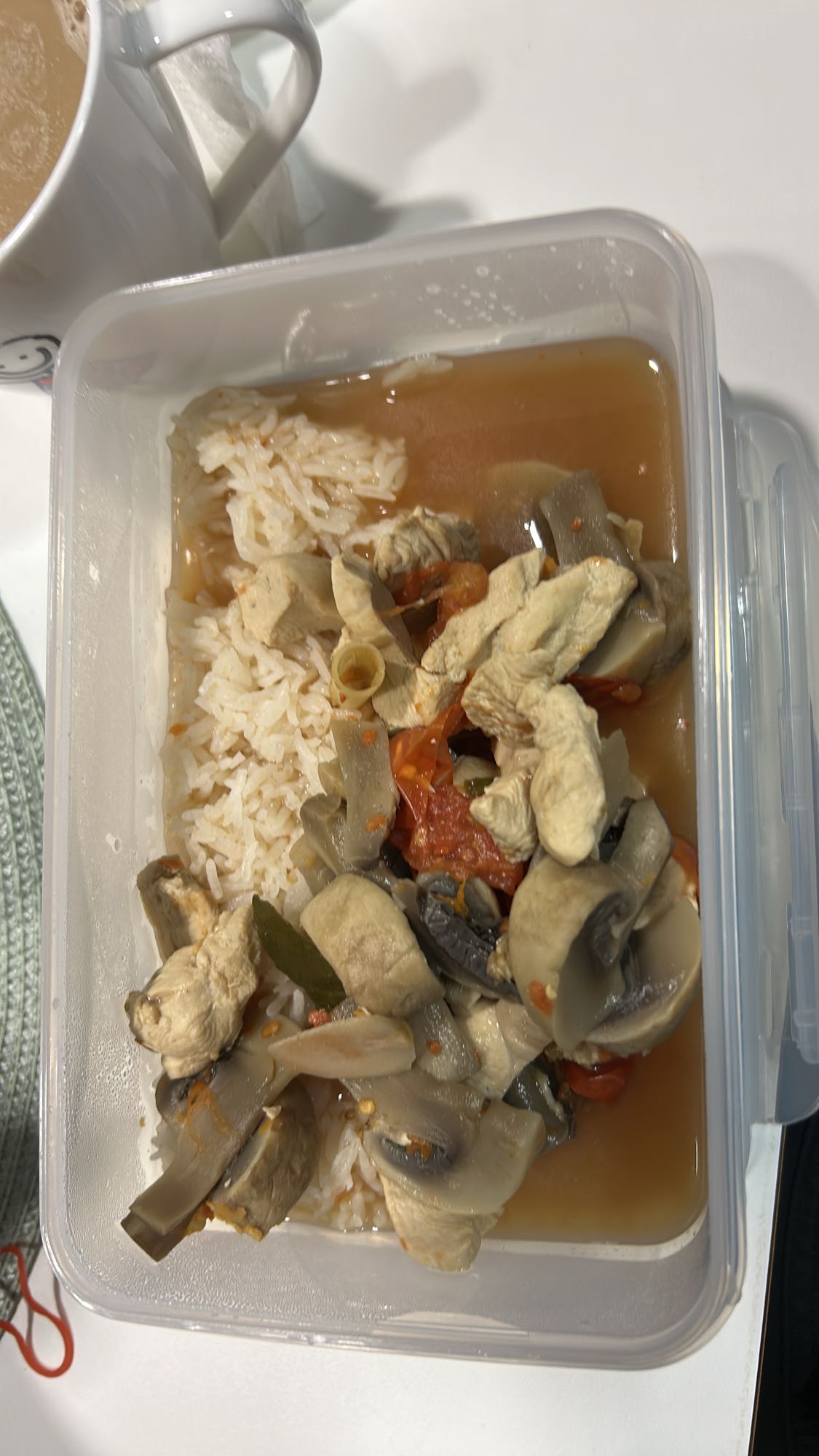 Kyllinggryte med ris