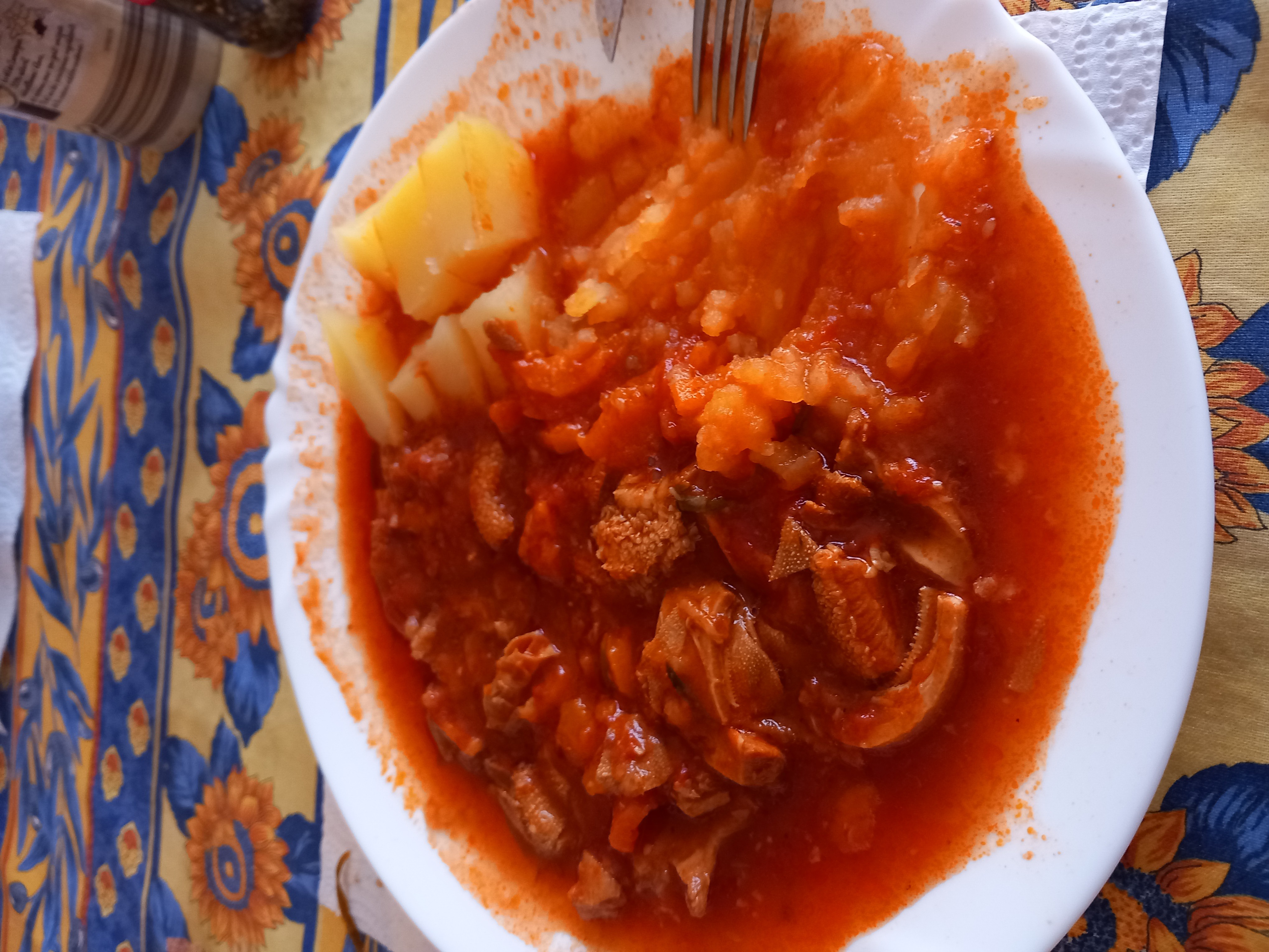 Tripes et pommes de terre