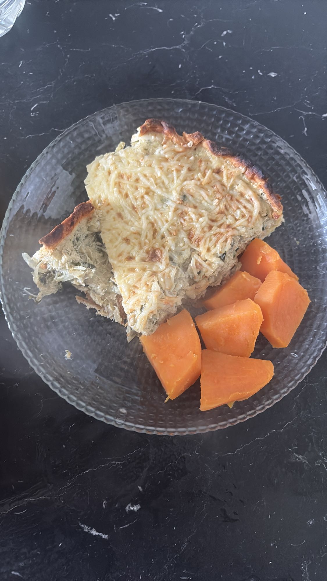 Gratin de poulet et patate