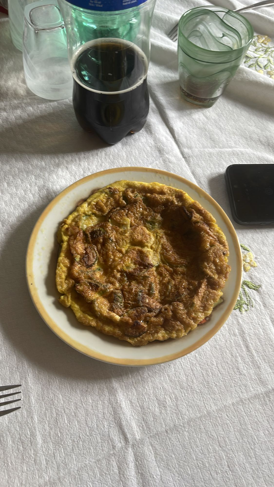 Omelette con verdure