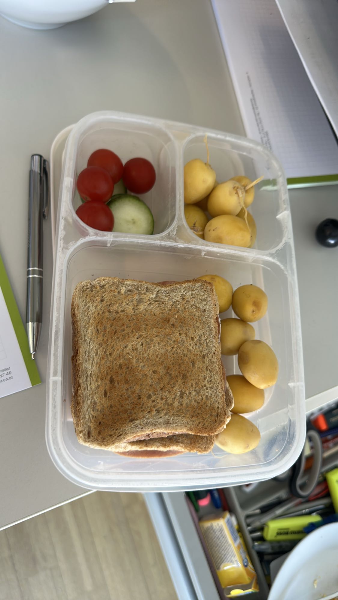 Sandwich mit Gemüse