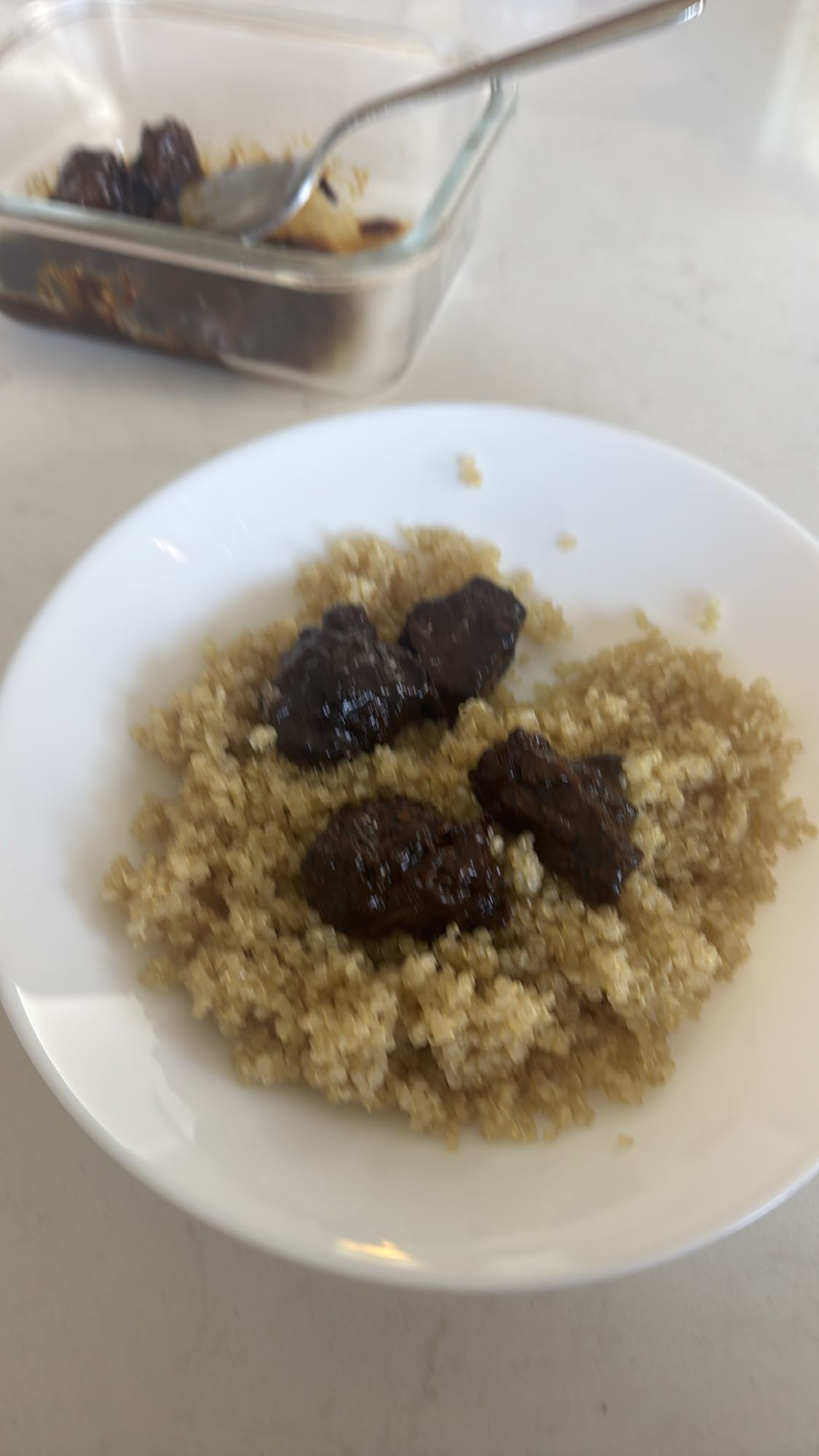 Quinoa with Beef