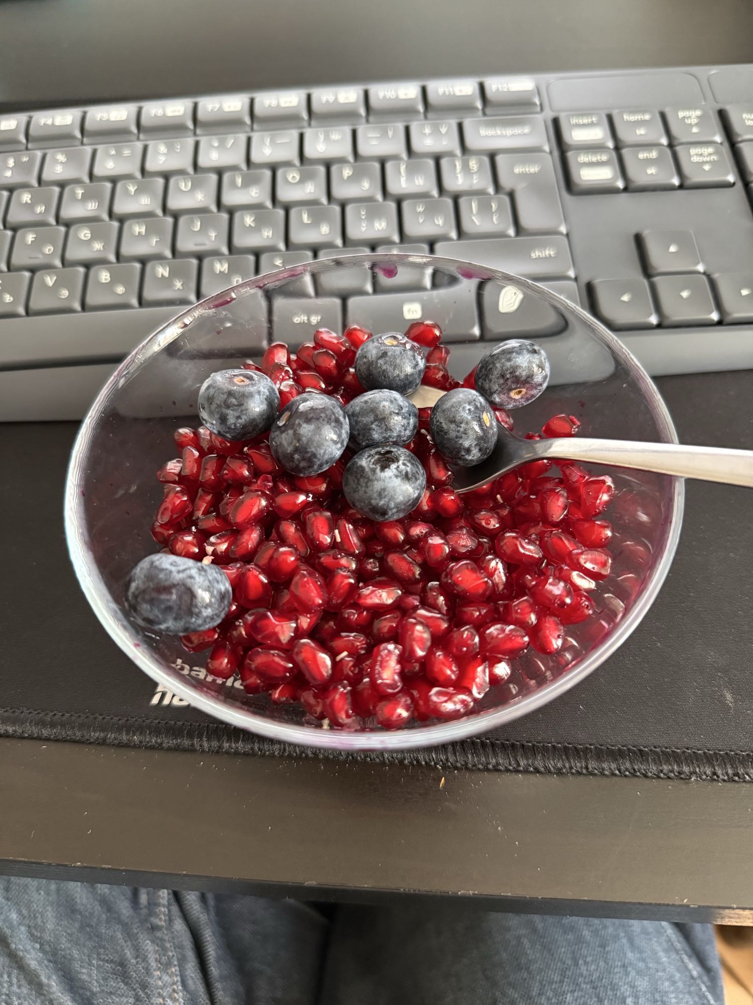 Pomegranate Blueberry Bowl