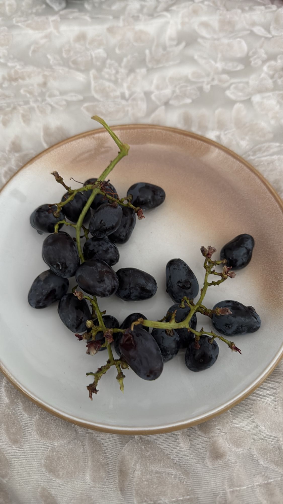 Struguri negri proaspeți