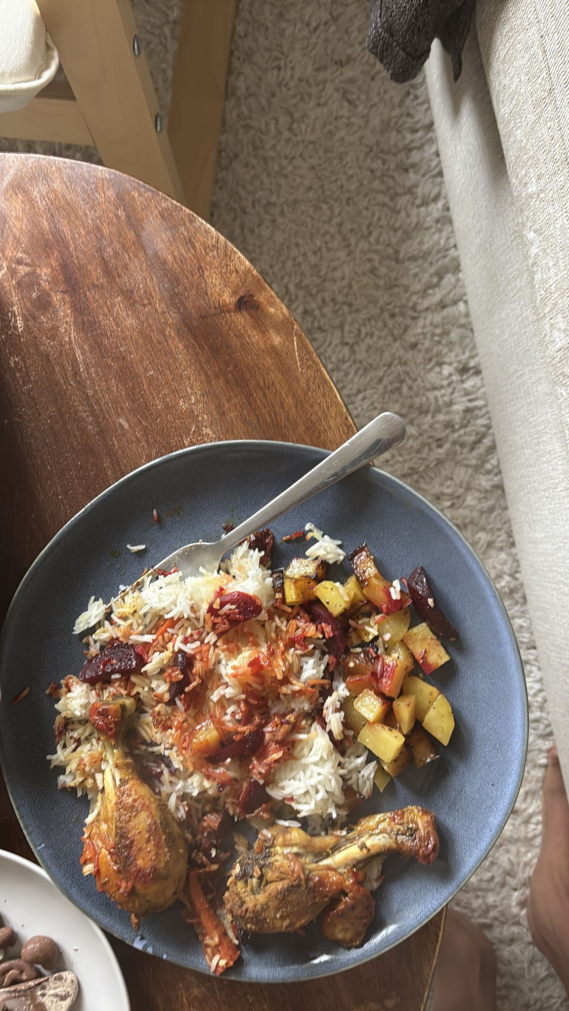 Kyckling med ris och grönsaker