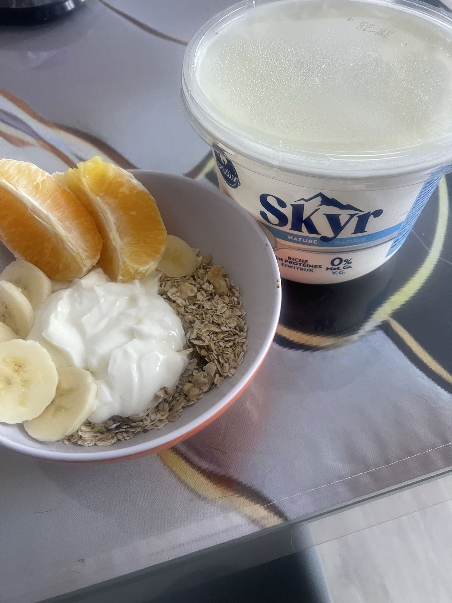 Bol de skyr et fruits