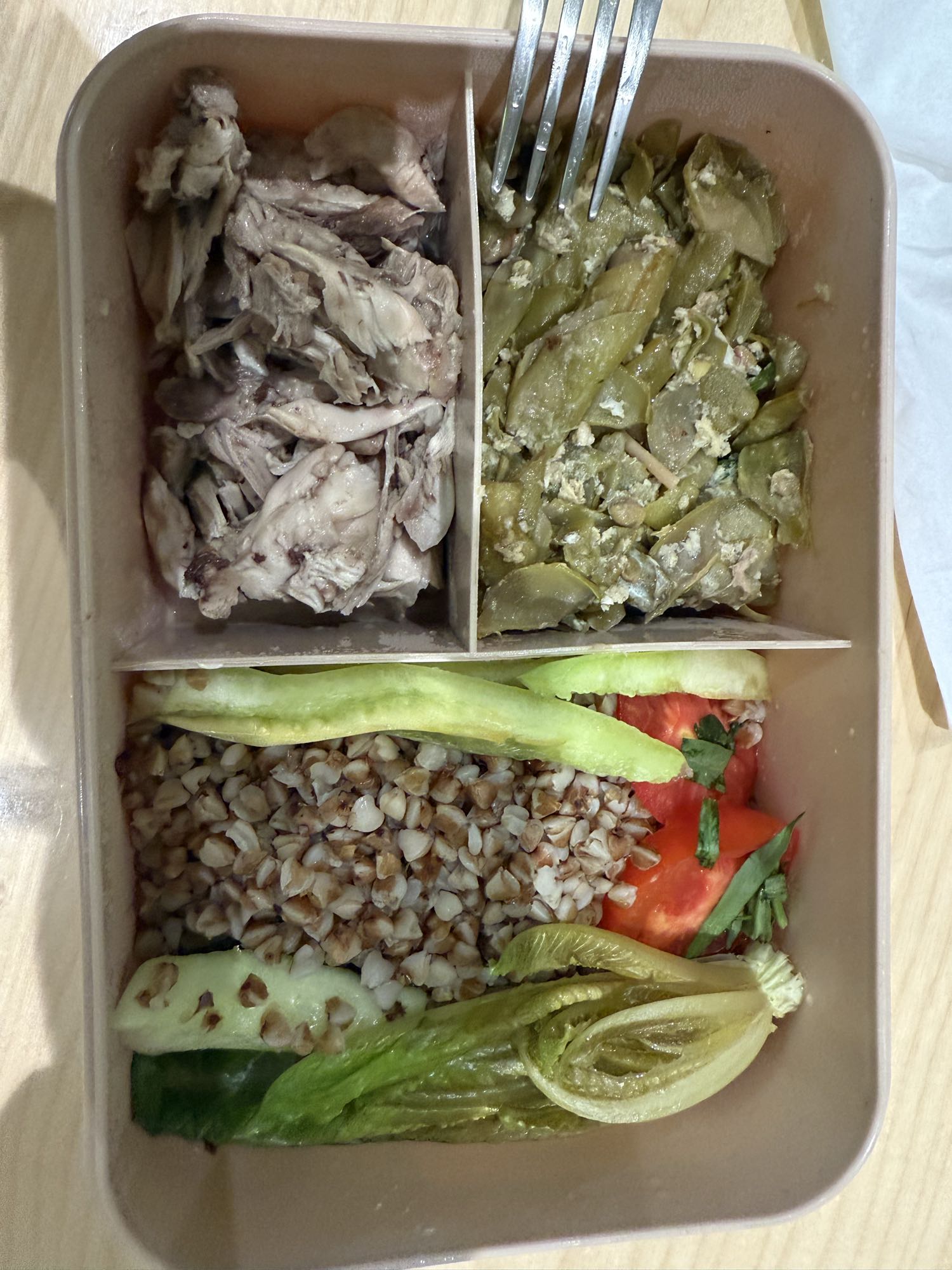 Chicken Buckwheat Salad