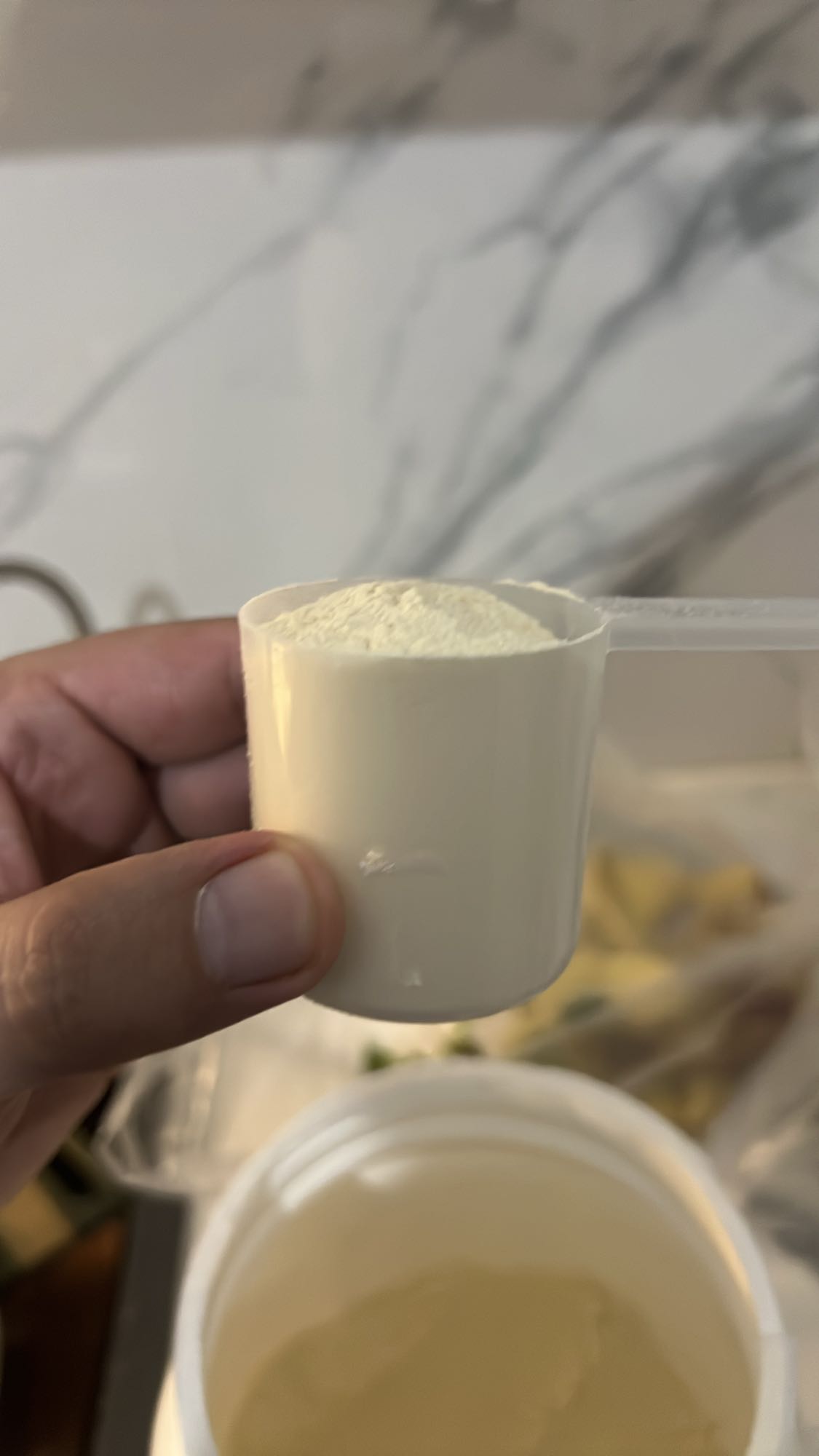 պրոտեին փոշի չափաբաժին