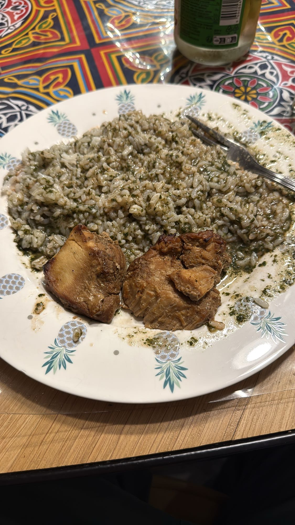 Herbed rice with chicken