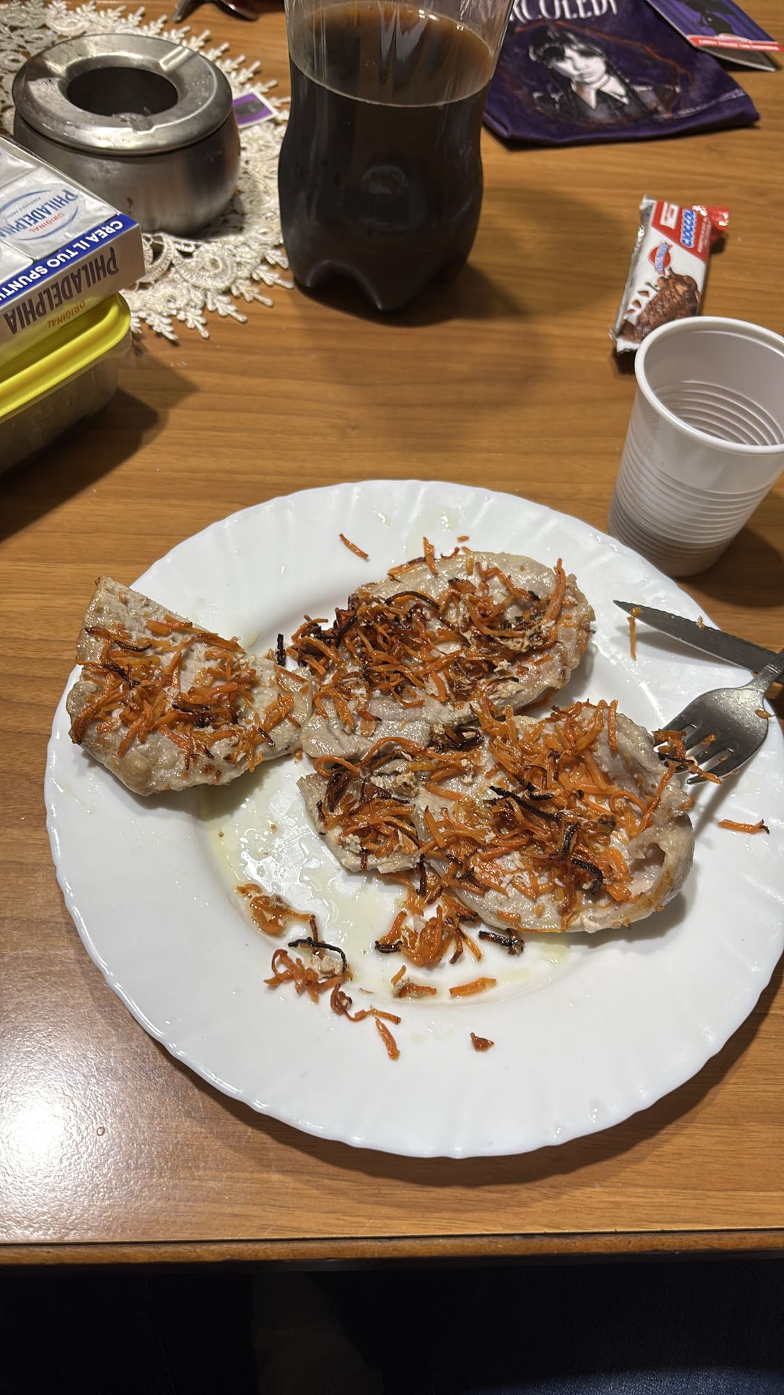 Arrosto di maiale con carote