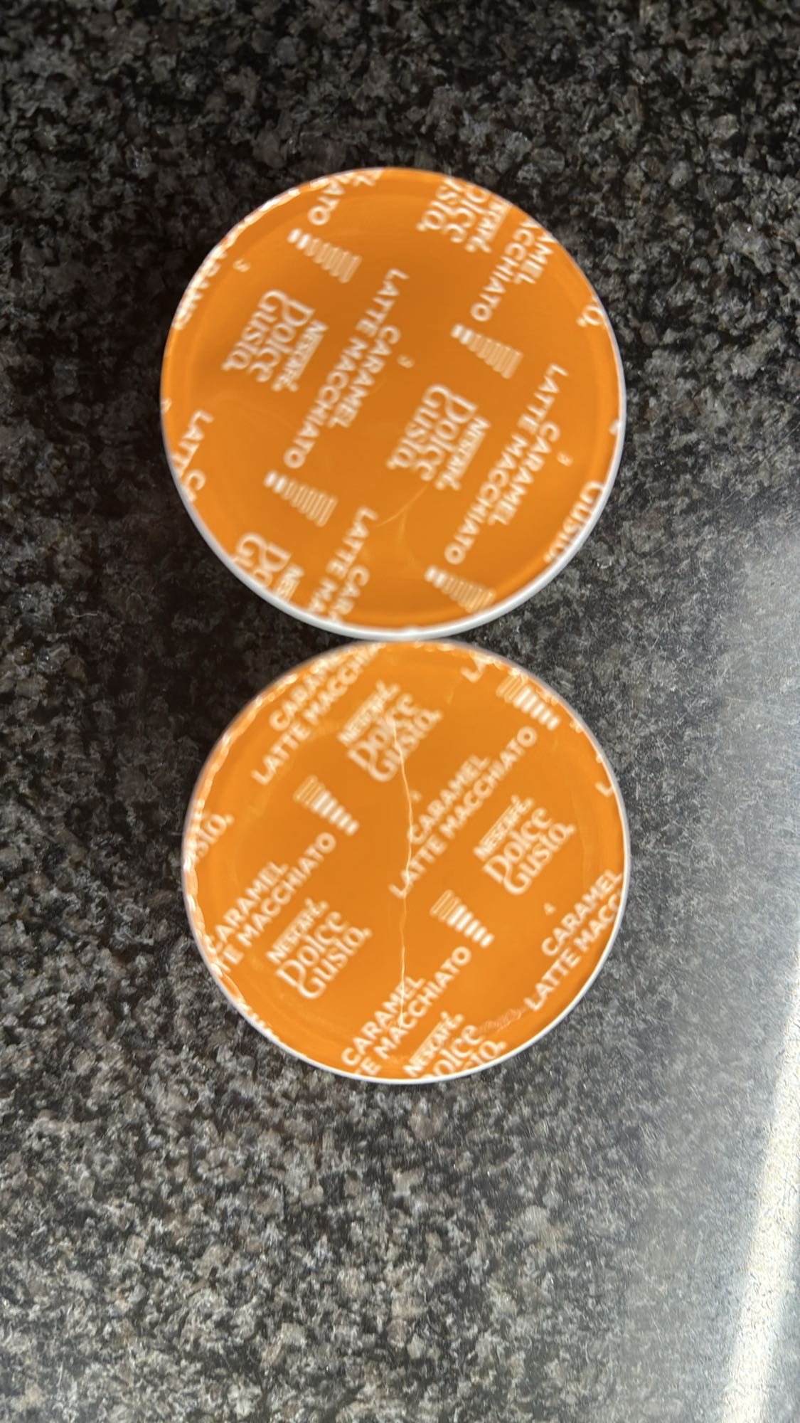 Caramel latte macchiato