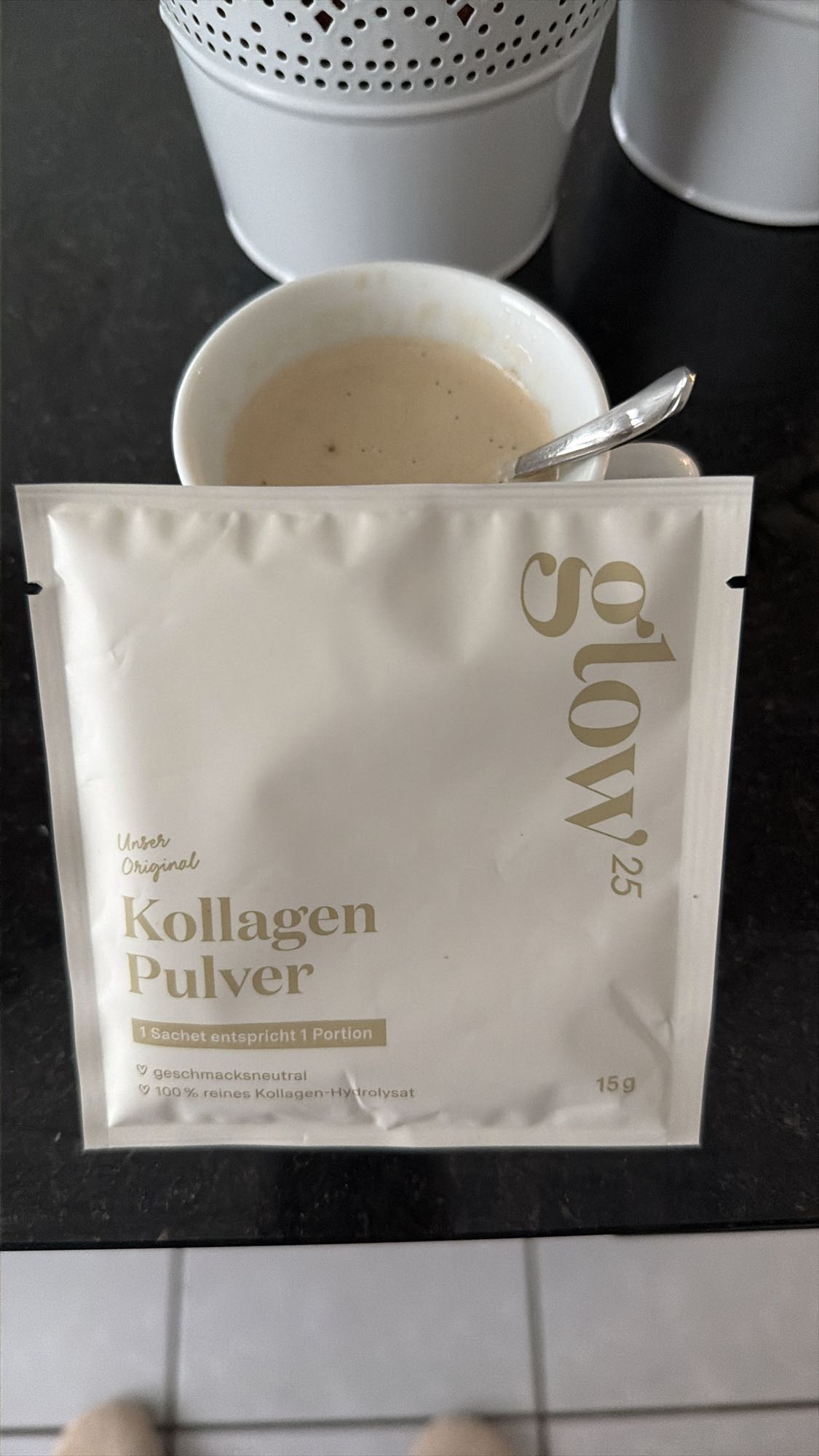 Kollagen Pulver Kaffee