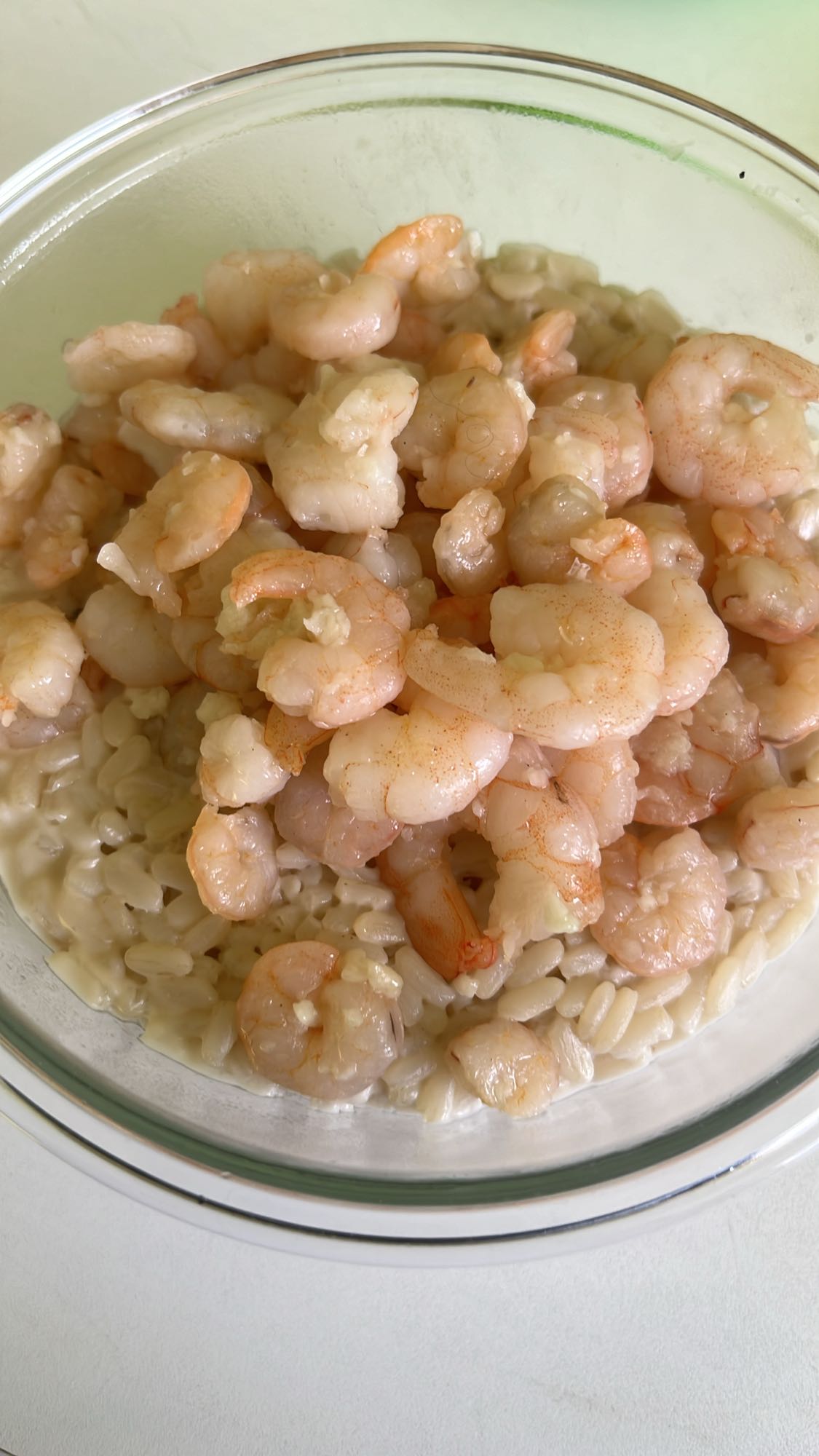 Creveți cu orez cremos