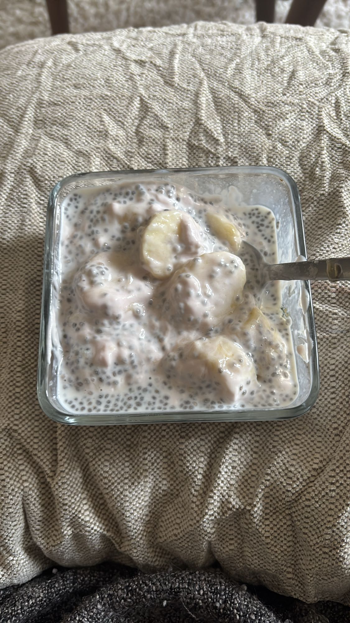 Chiapudding med banan