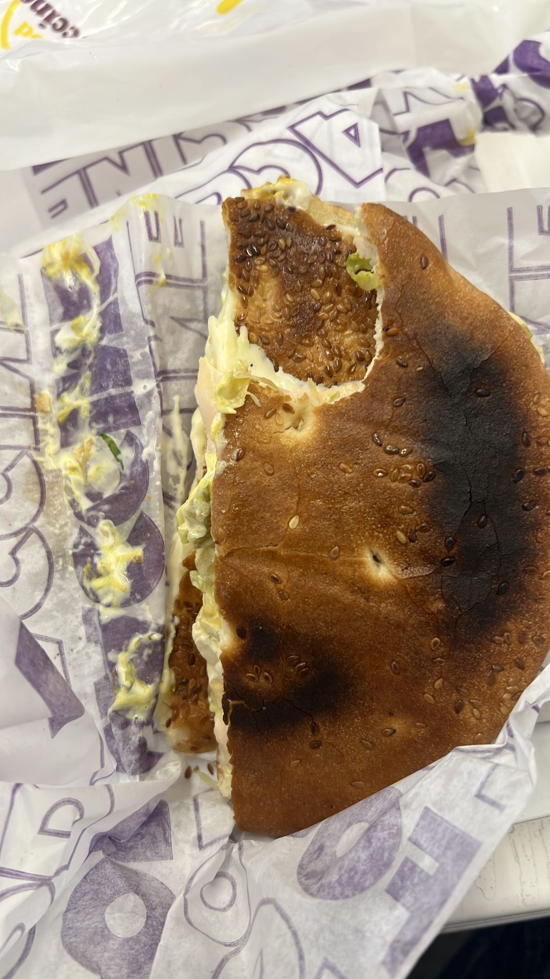 Chicken Sandwich Melt