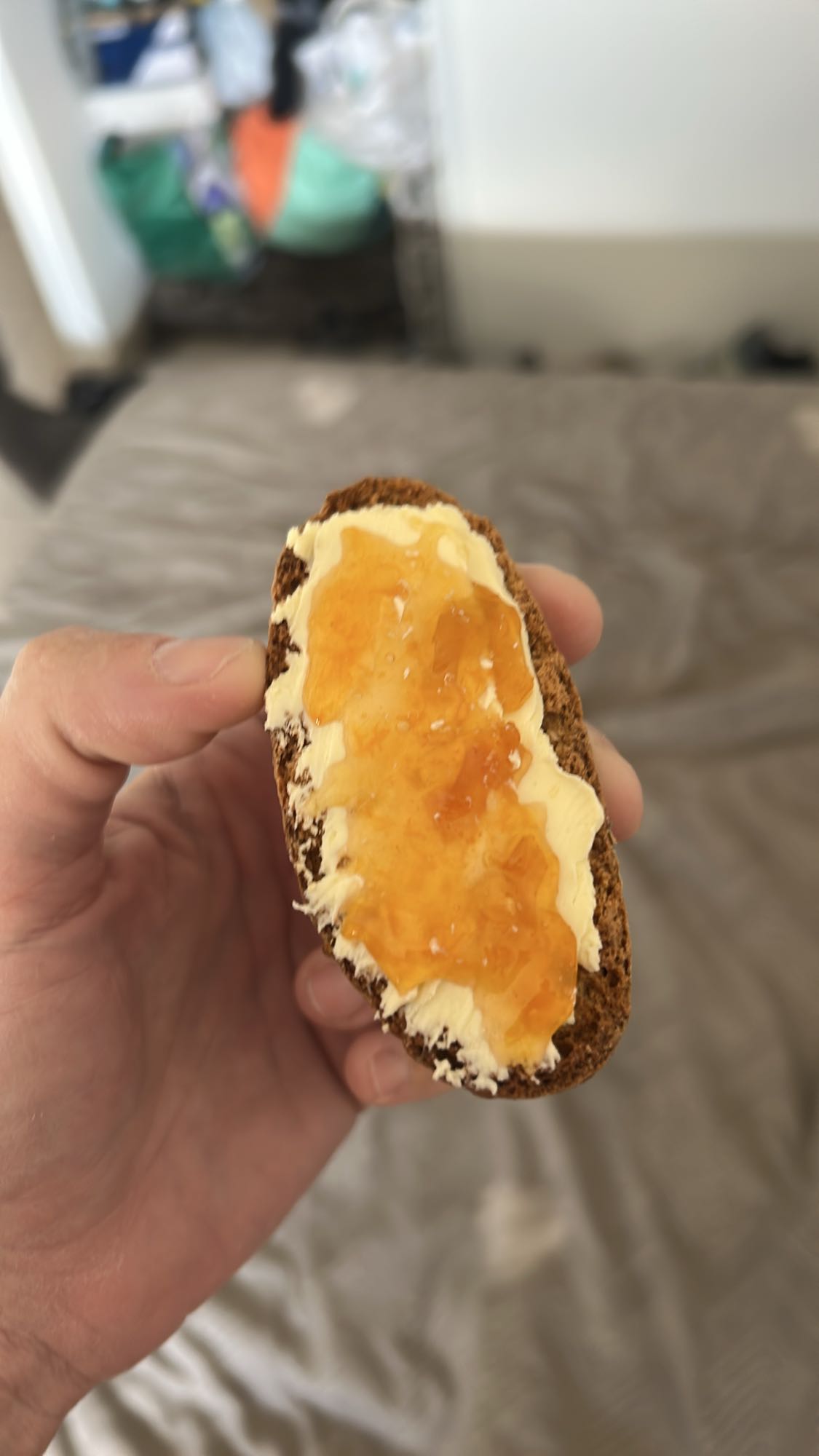 Tartine beurre confiture