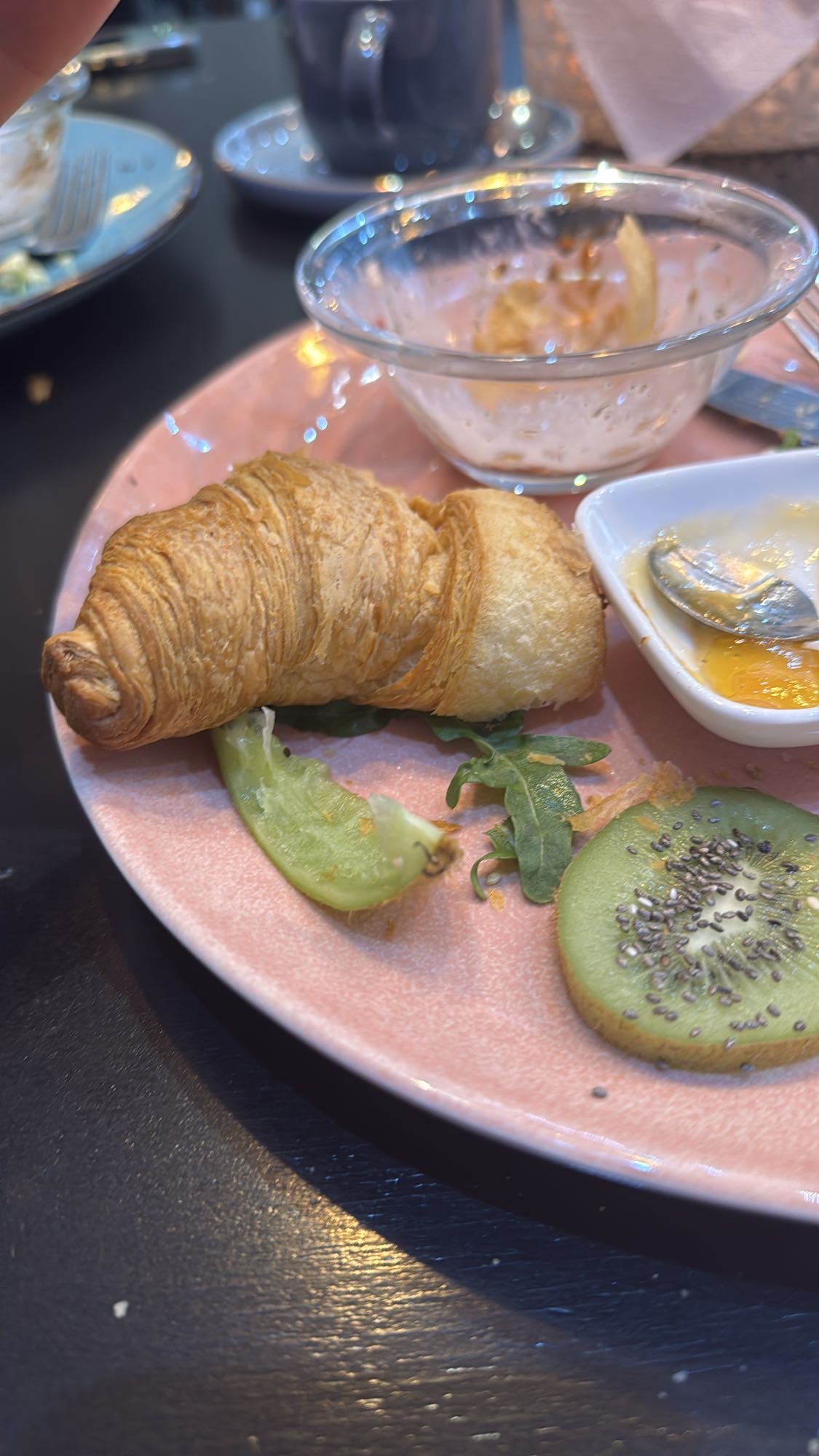 Croissant & Fruit Plate
