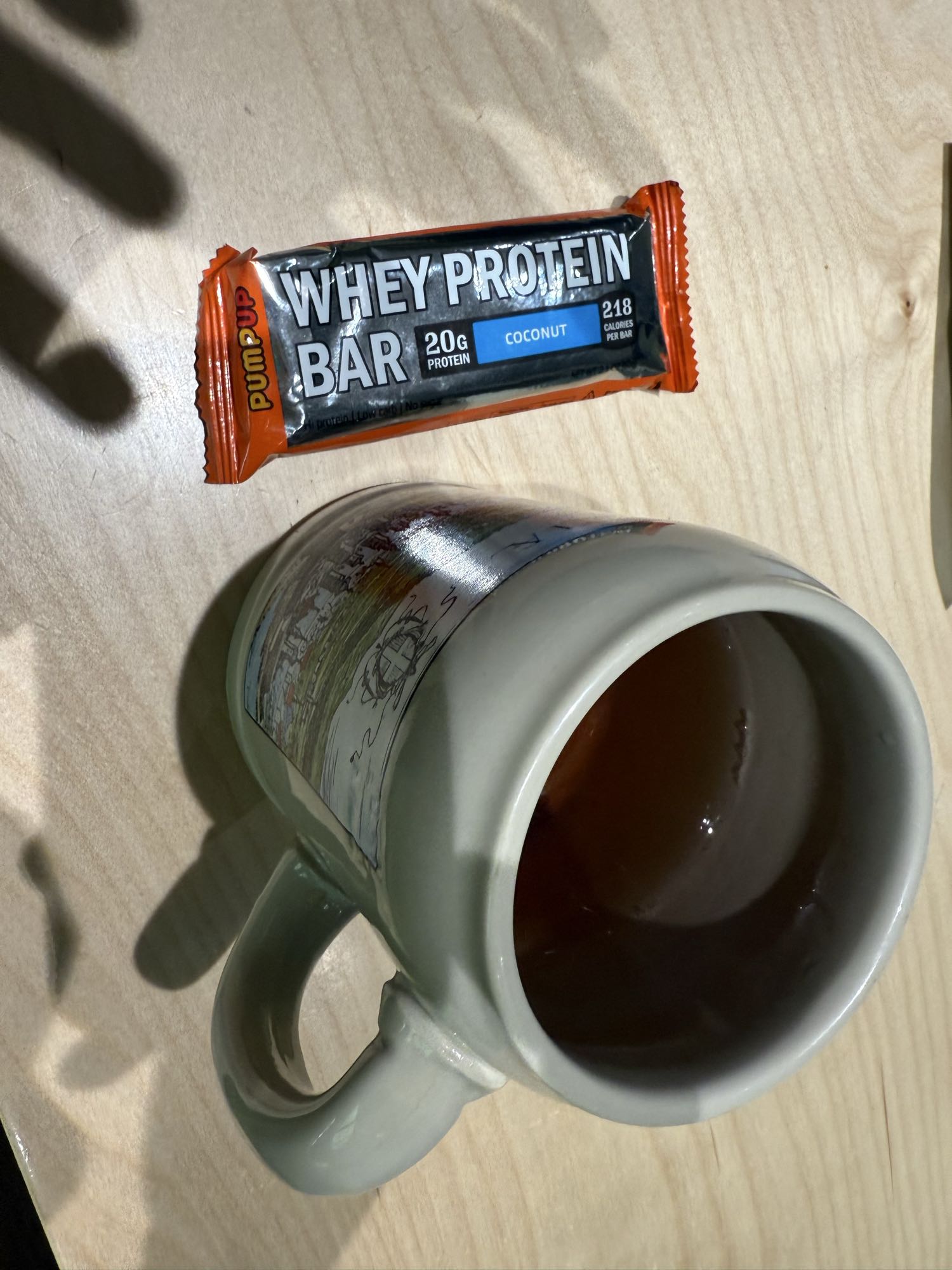 Protein Bar and Tea