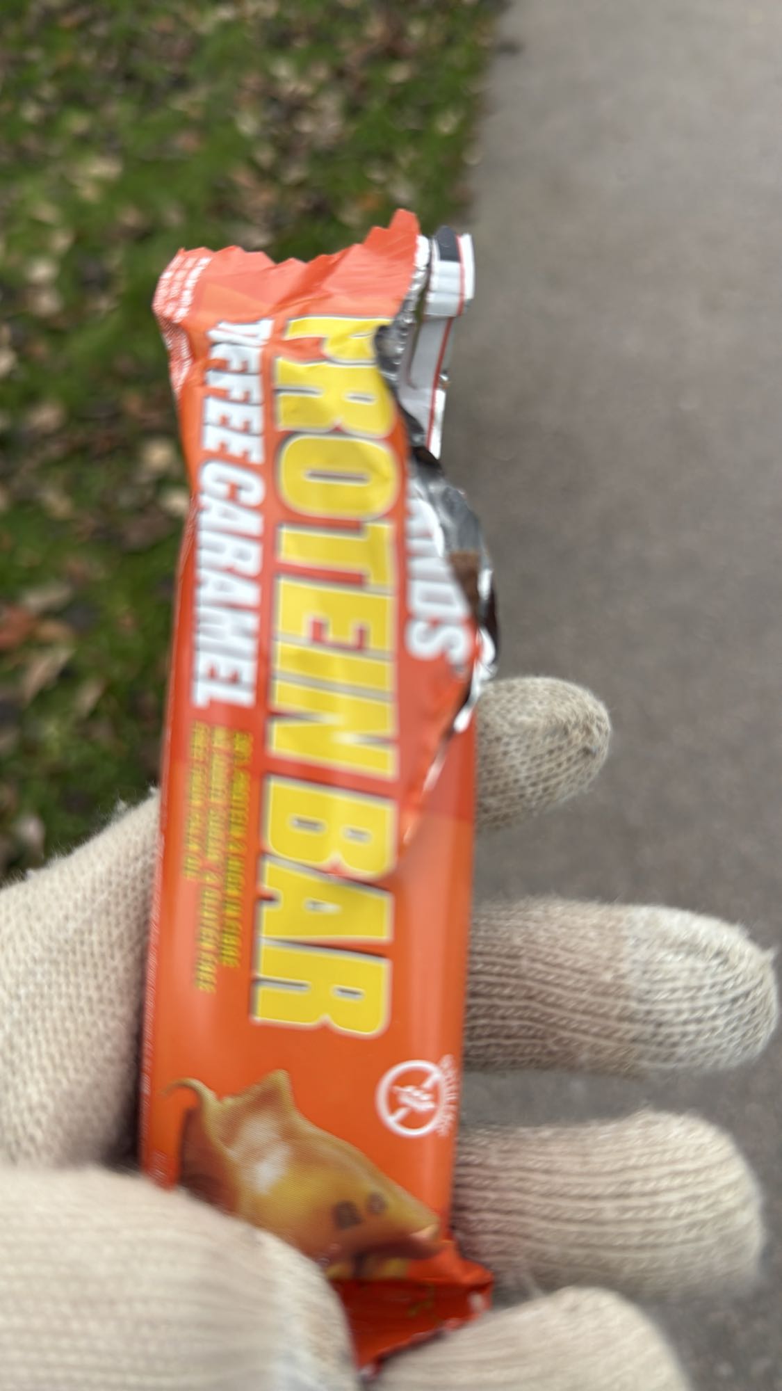 Proteinbar kaffe karamell