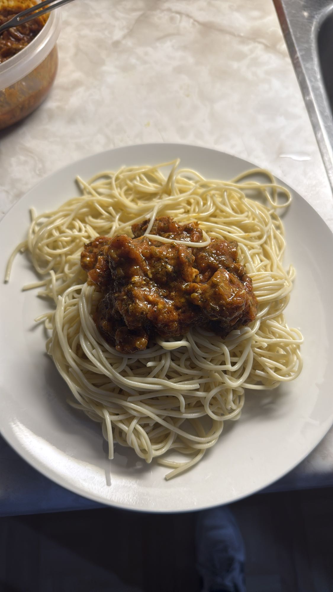 Spaghetti with Meat Sauce