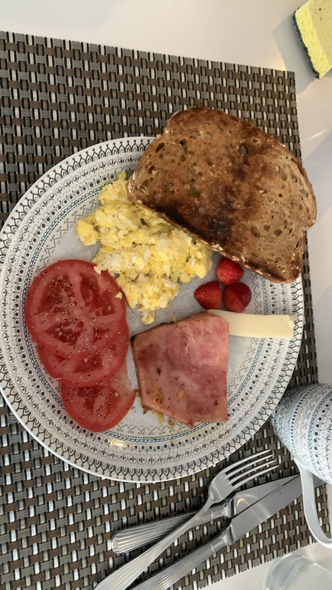 Petit-déjeuner varié