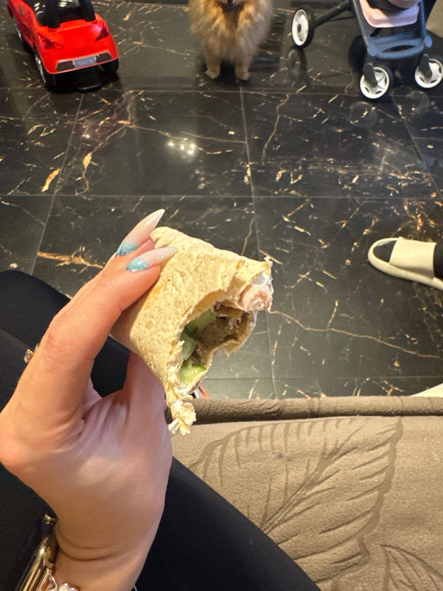 куриный лаваш-ролл