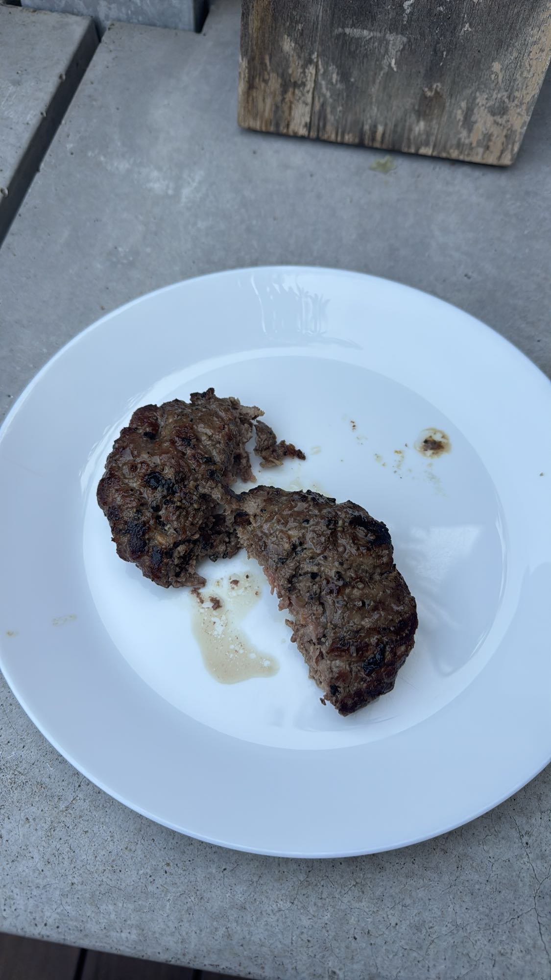 Grilled Beef Patties