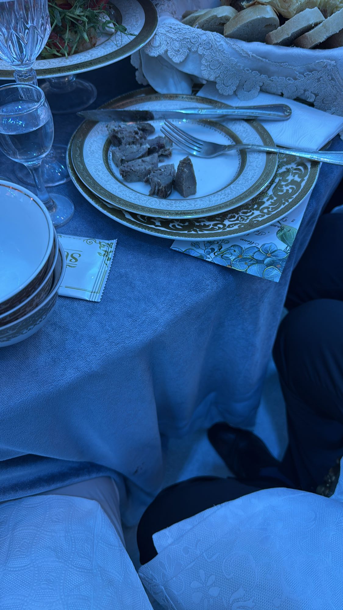 мясо с хлебом