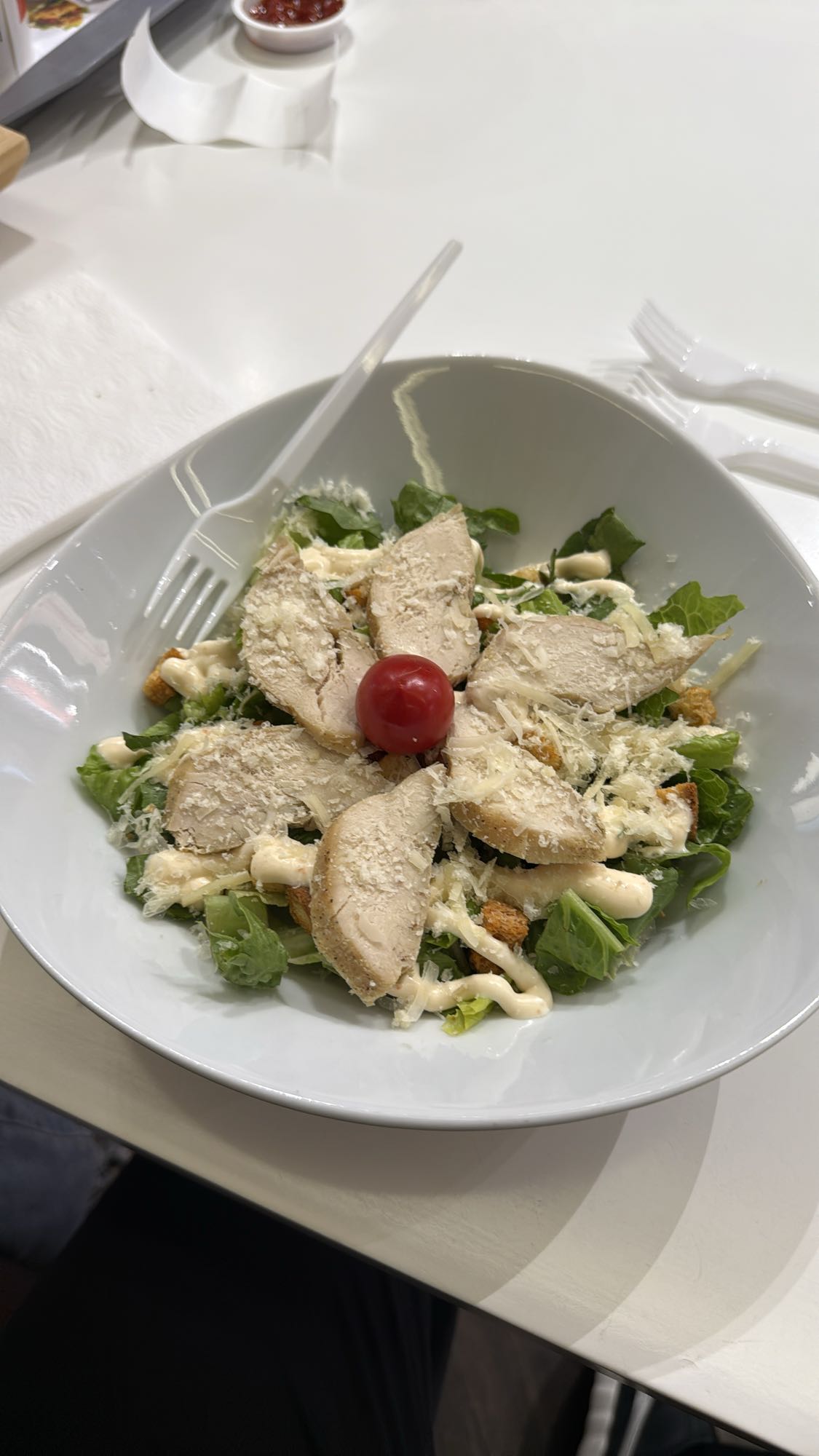 Цезарь с курицей