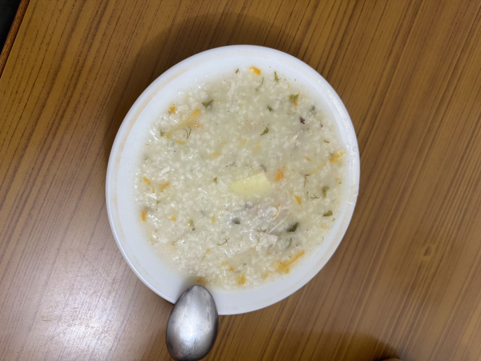 Chicken rice soup