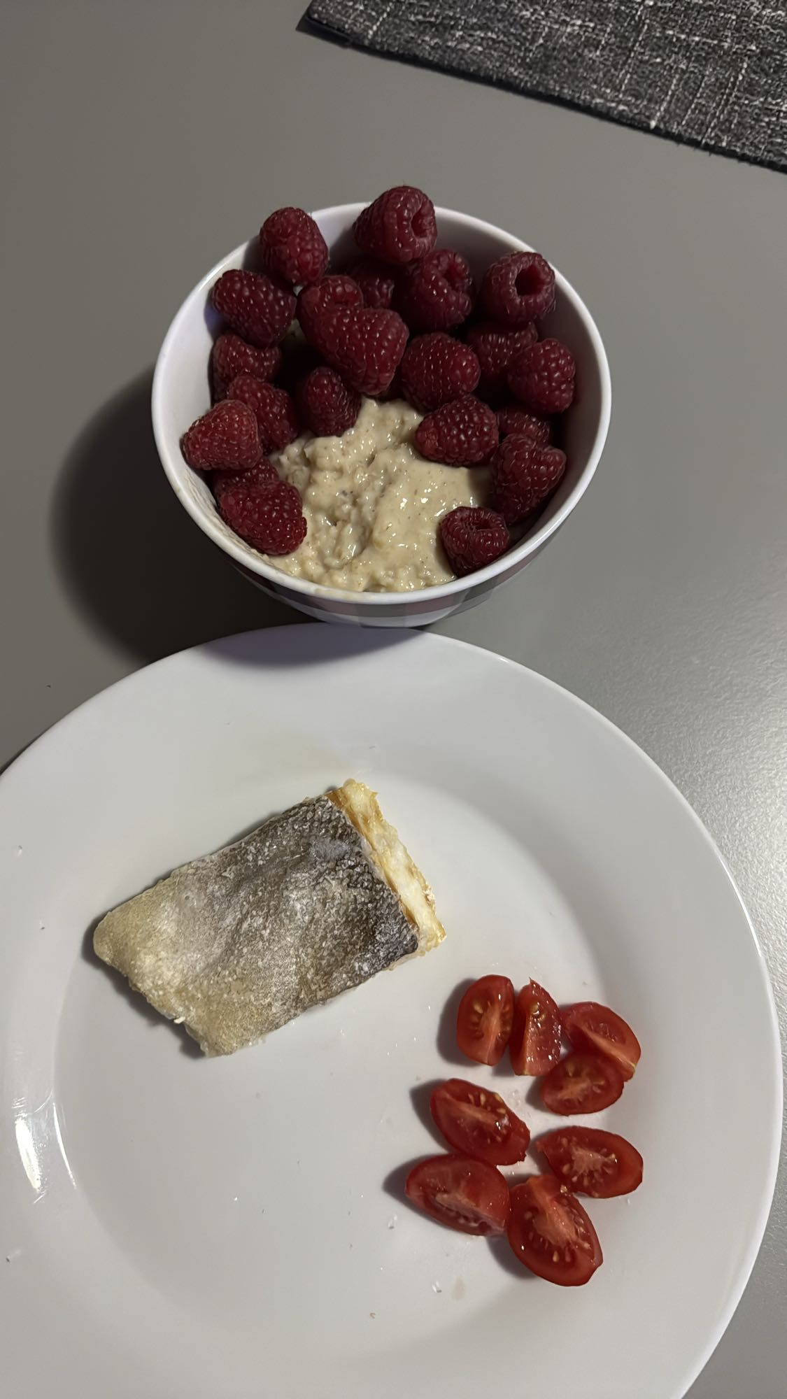 Mic dejun cu pește și ovăz