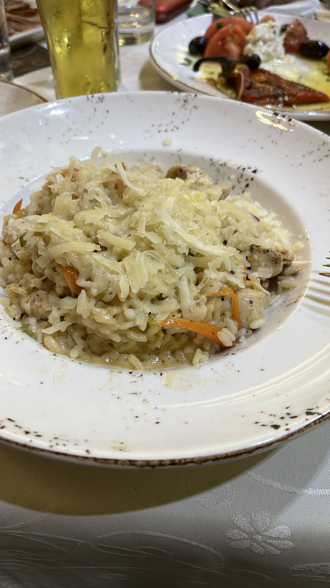 Пилешко ризото