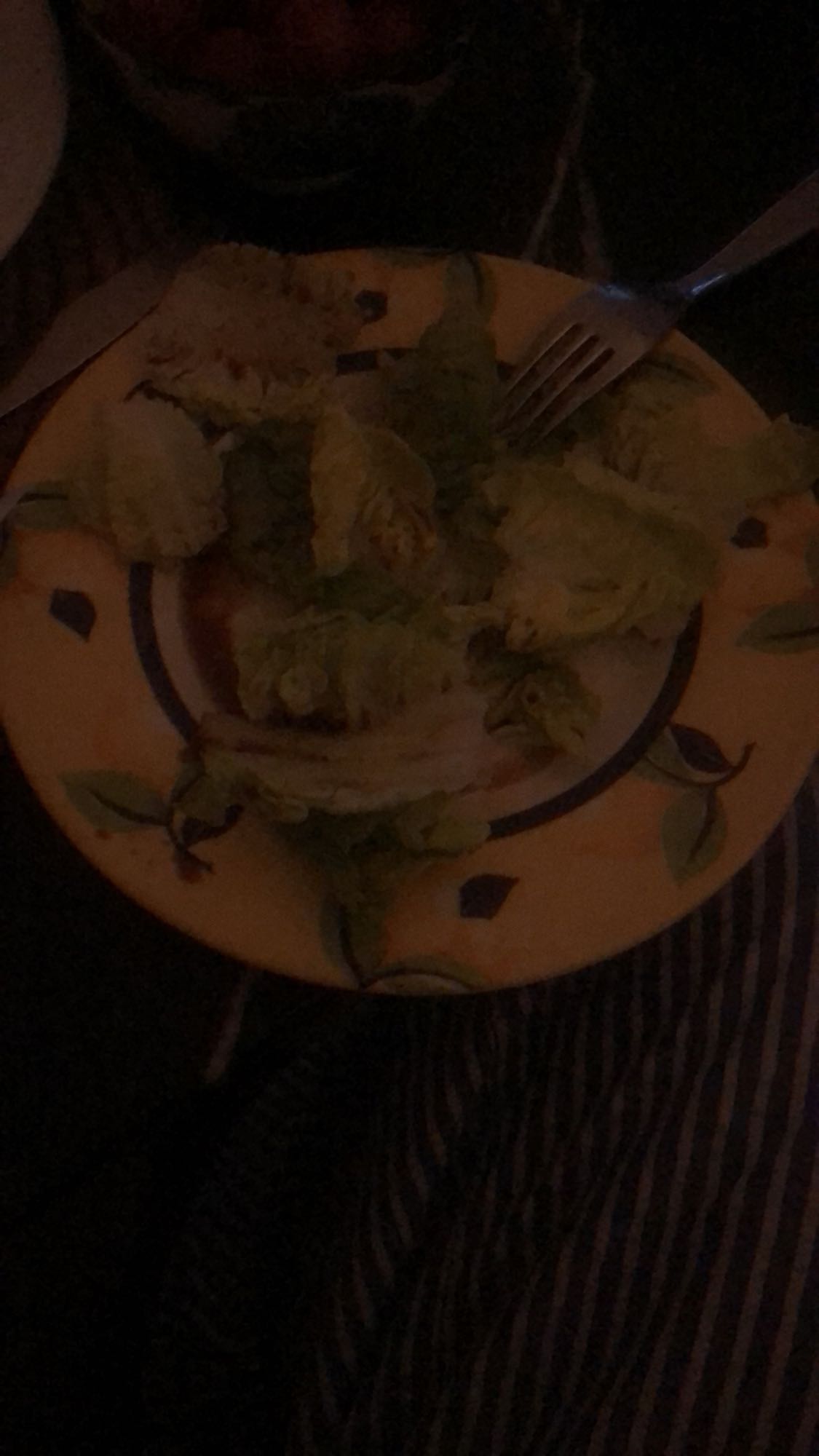 Salade verte simple