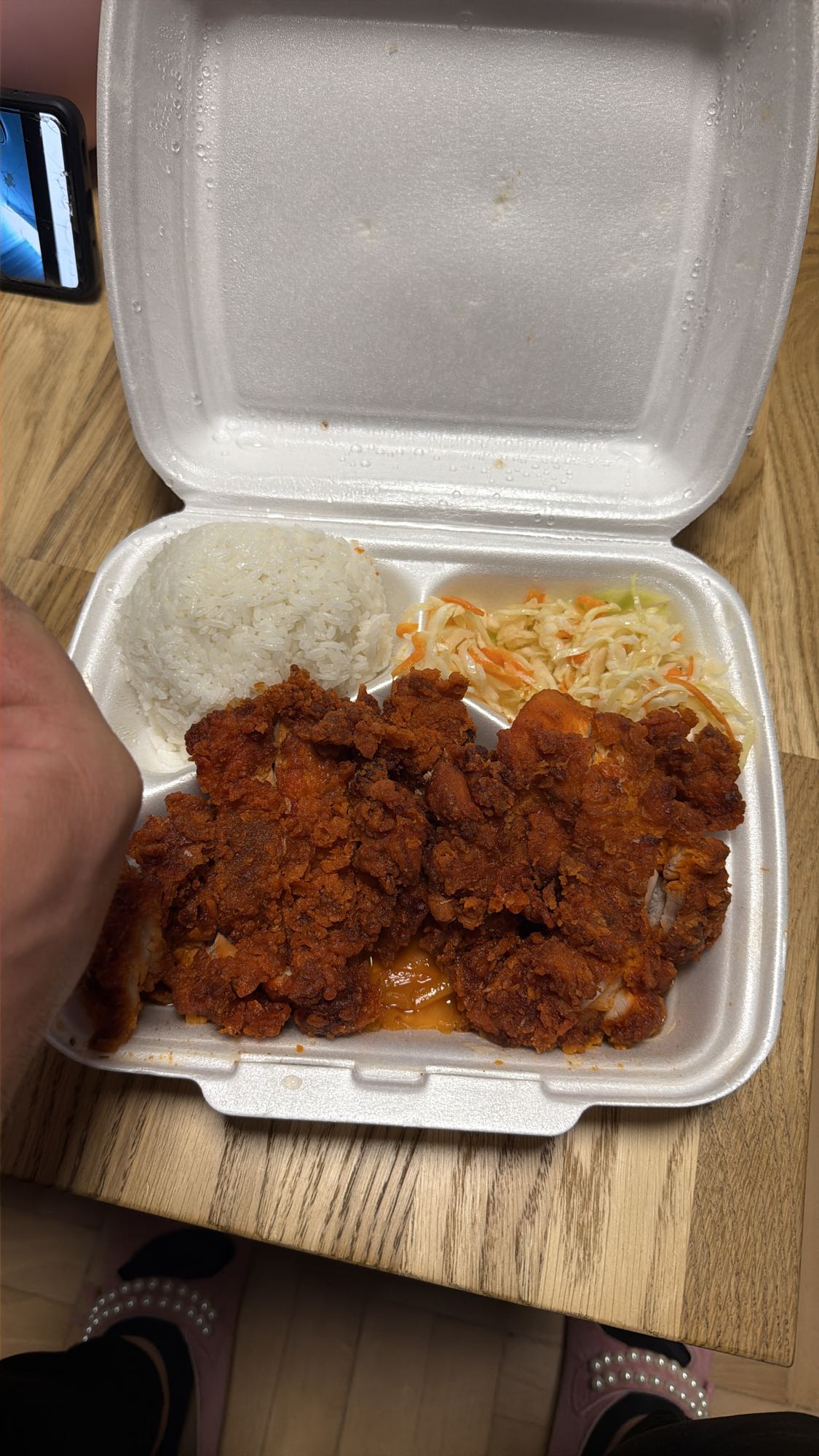 pikantny kurczak z ryżem