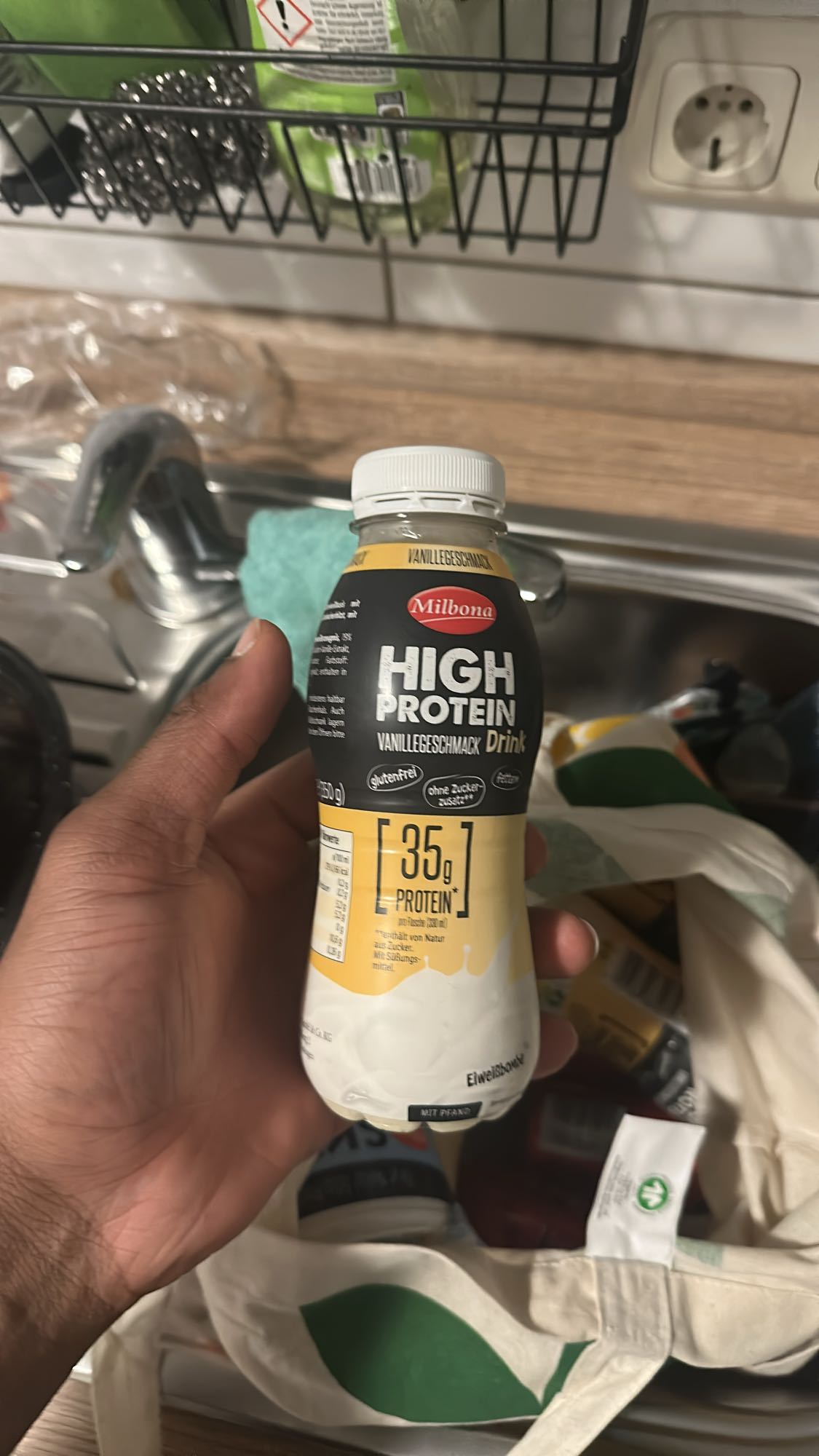 High Protein Vanille Drink