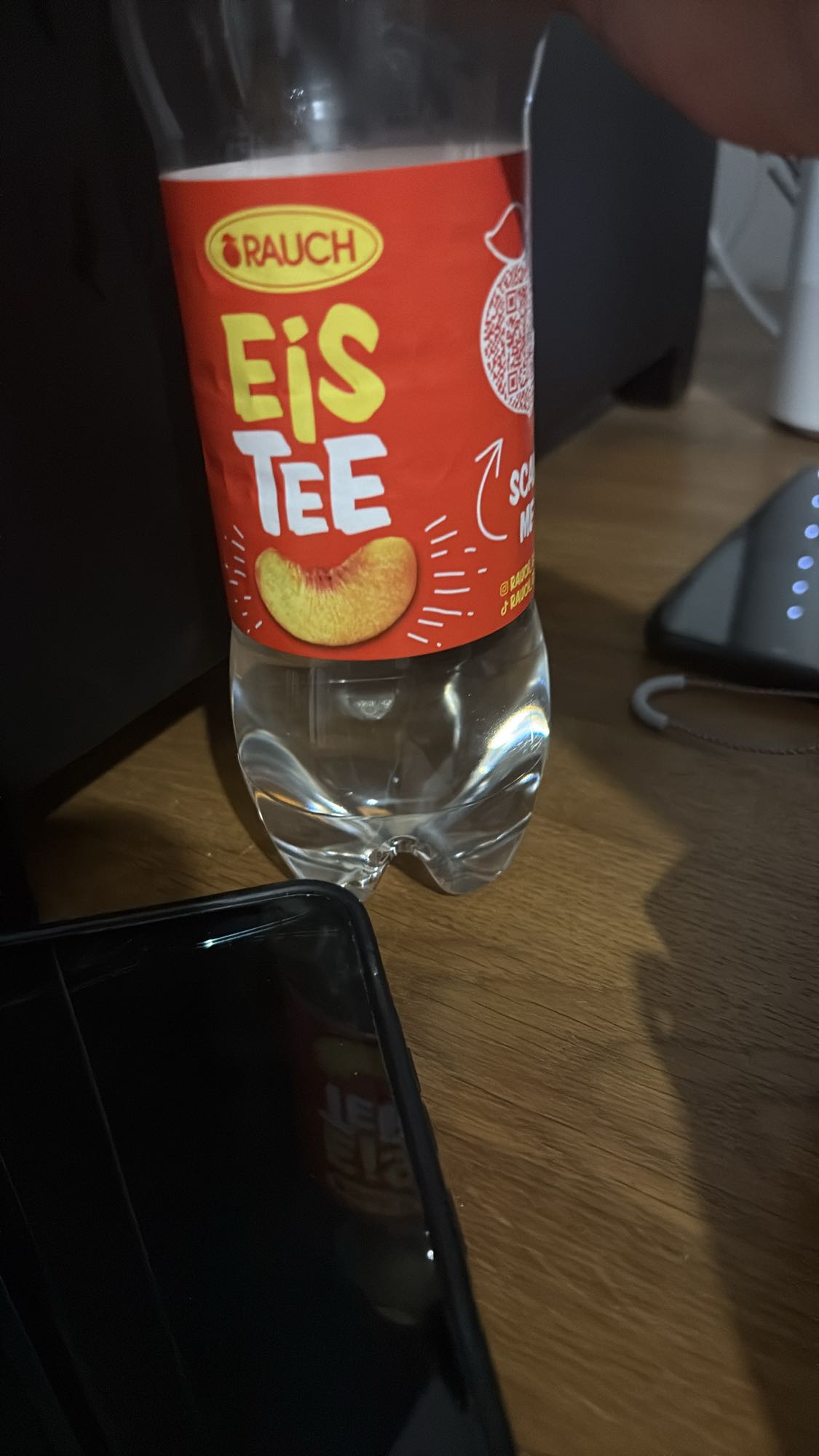 Pfirsich Eistee Getränk