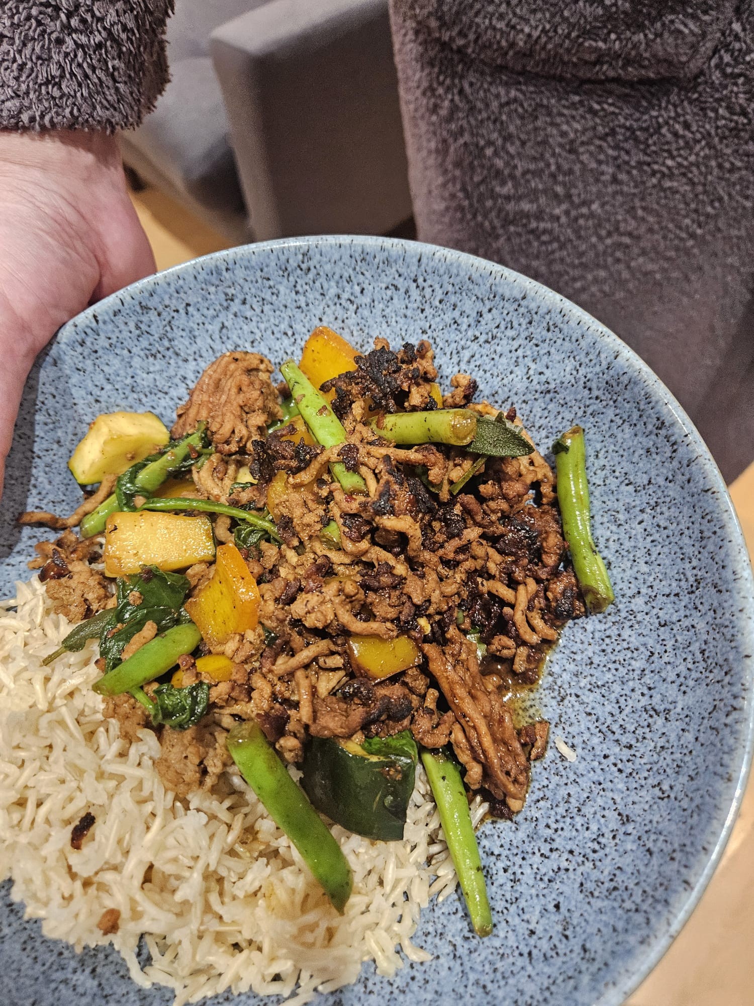 Stir Fry with Rice