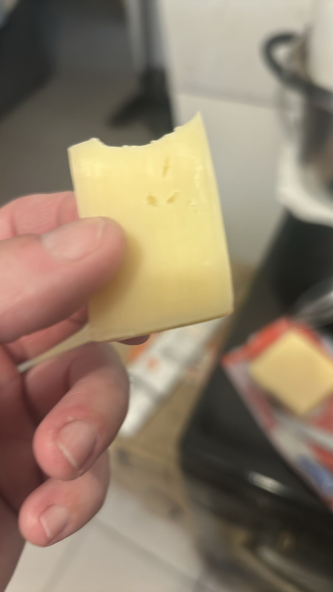 Petit morceau d'emmental