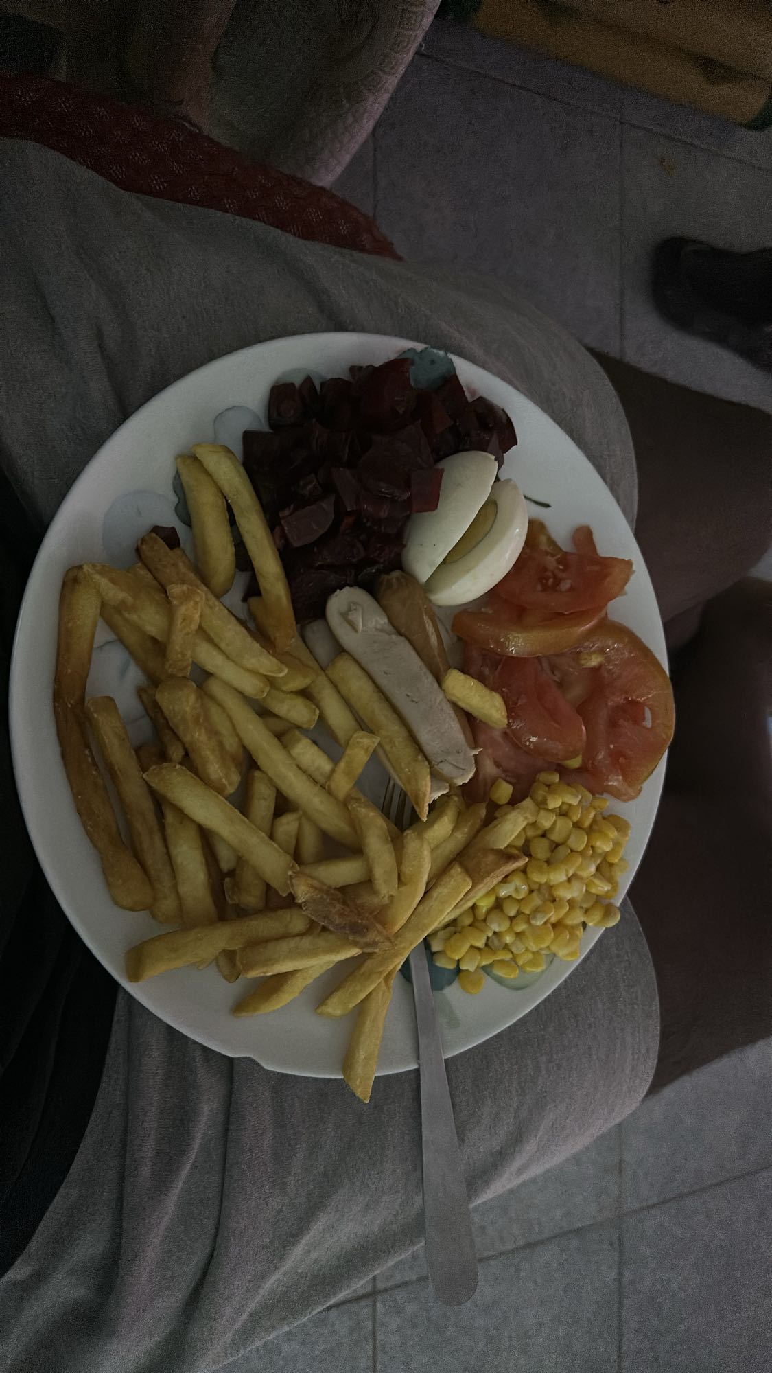 Assiette mixte déjeuné