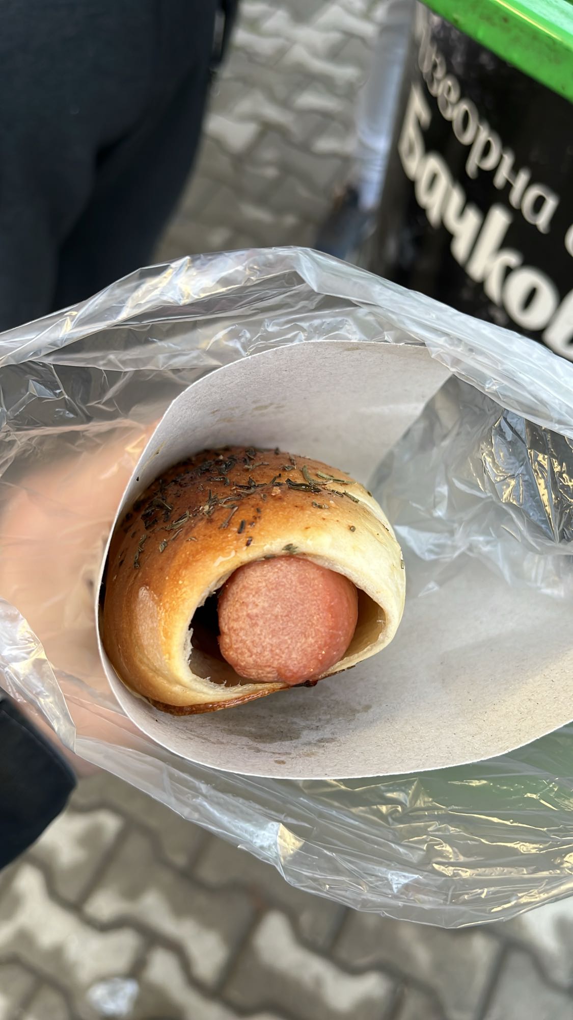 Кренвирш в тесто