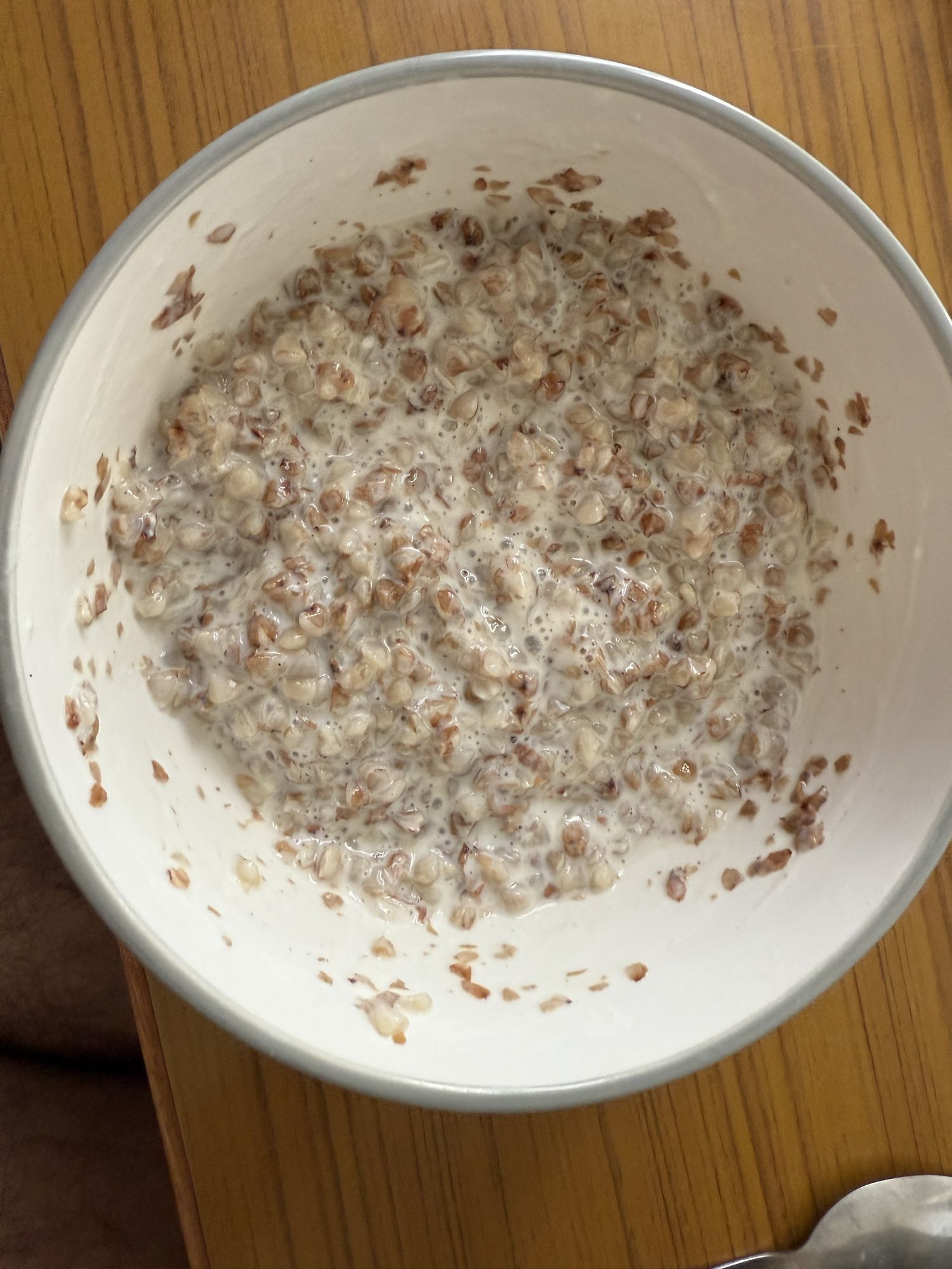 Buckwheat with matzoon