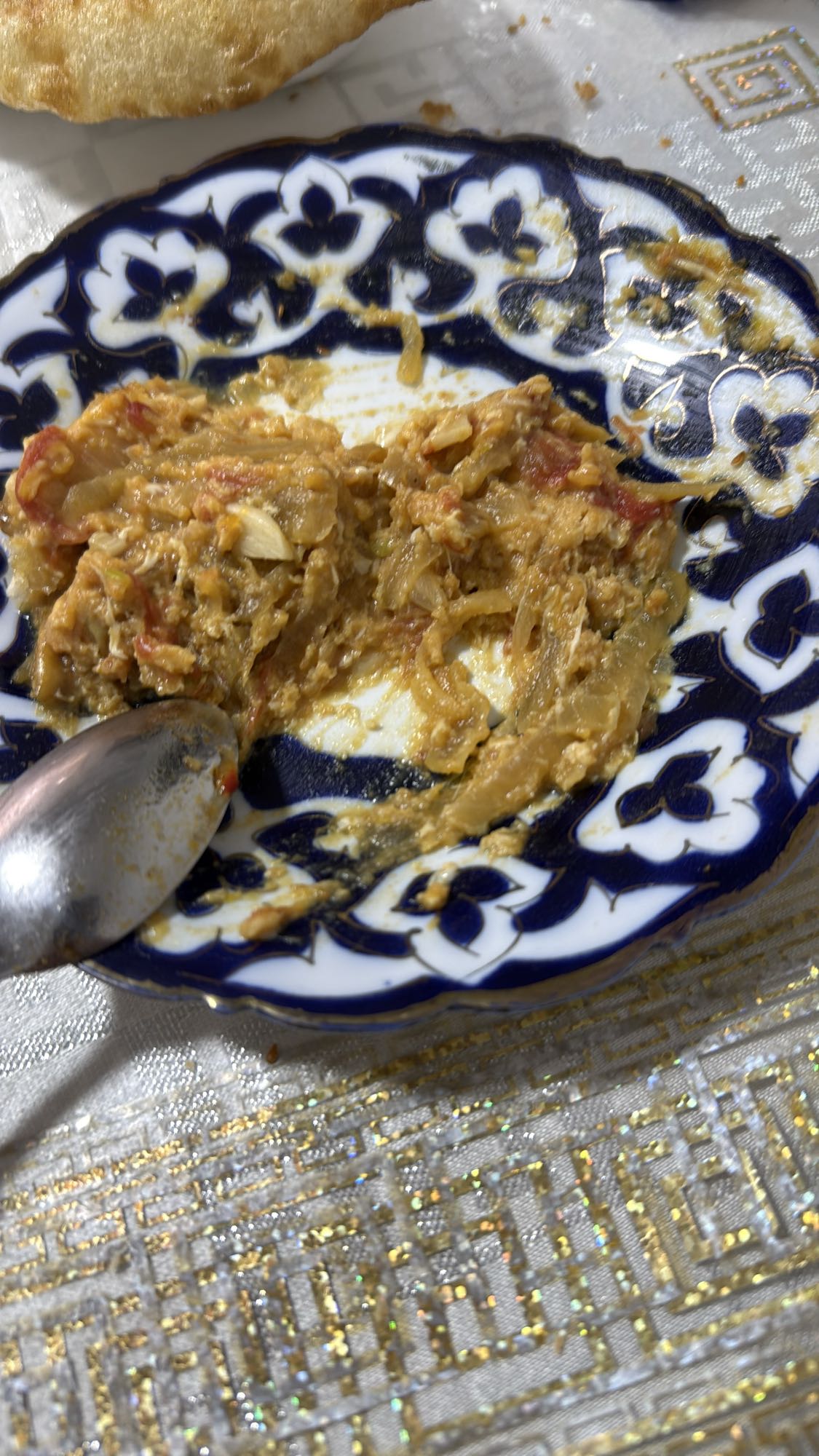 яичница с овощами