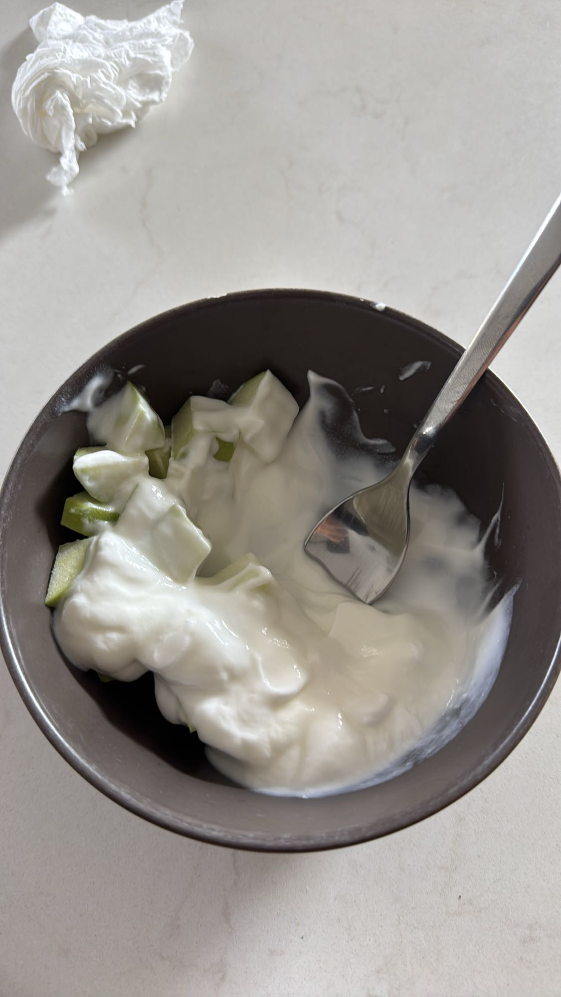 Cucumber Yogurt Bowl