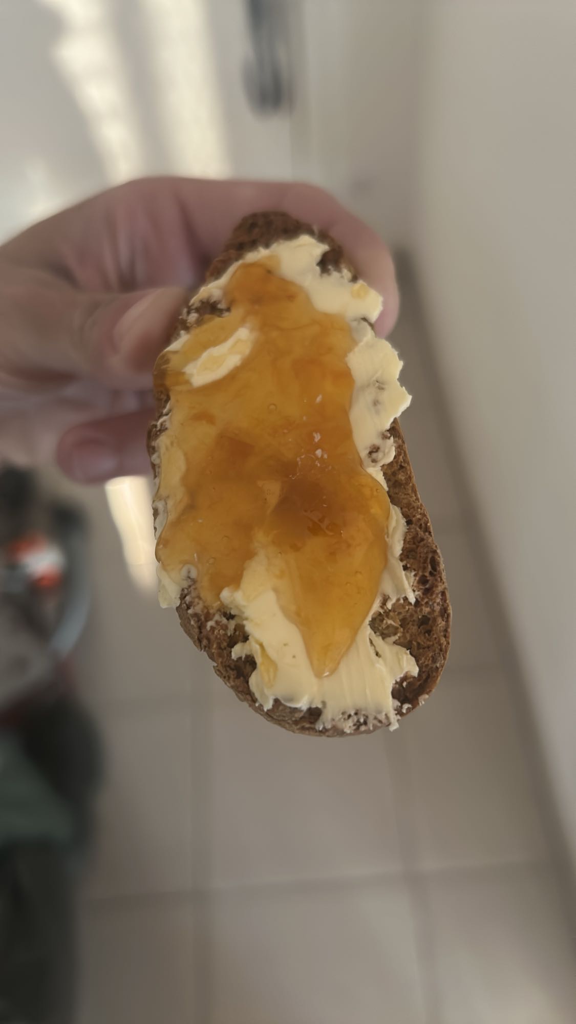 Tartine beurre confiture